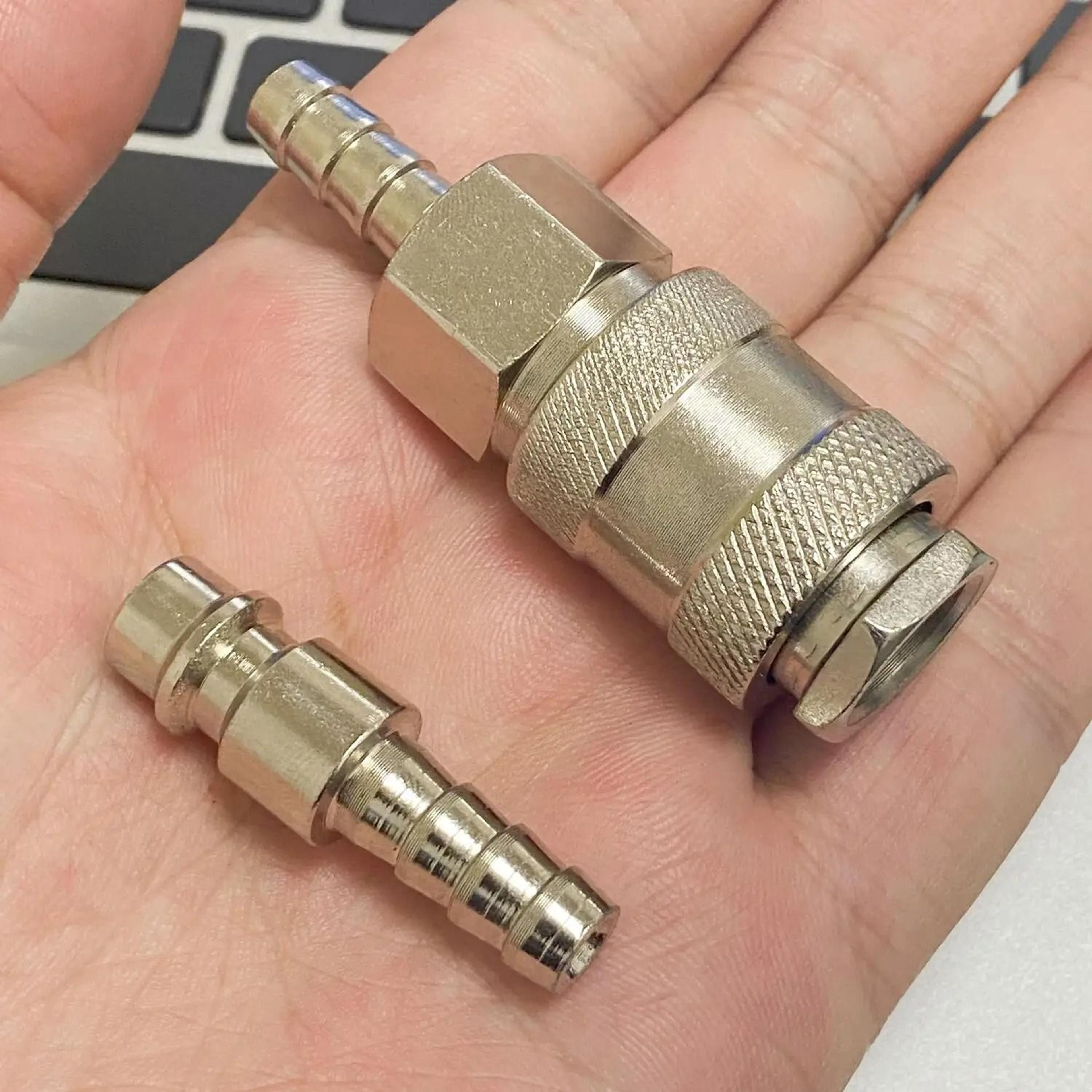 pneumatic air compressor quick coupler set