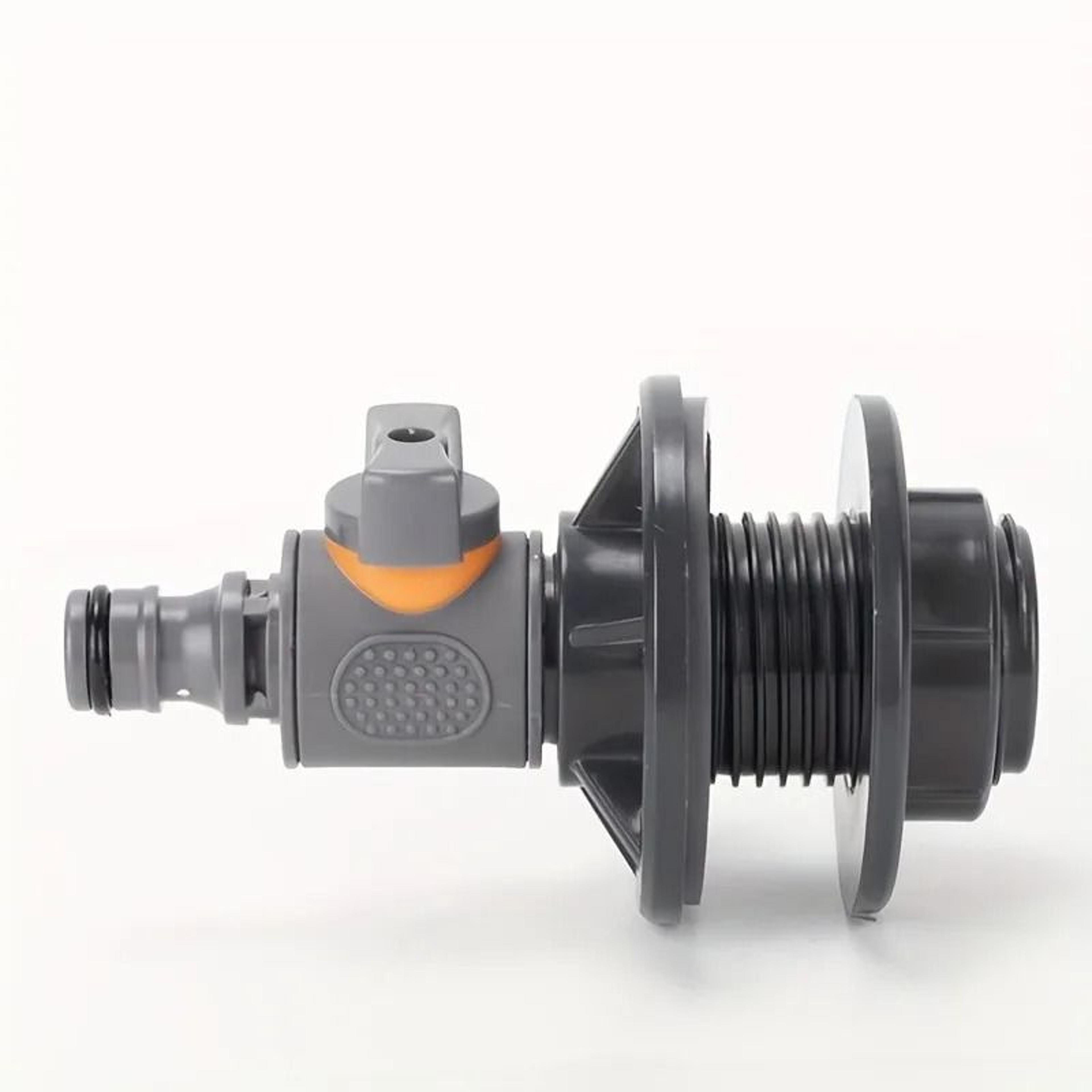 pvc/ibc water barrel adapter & tank connector kit