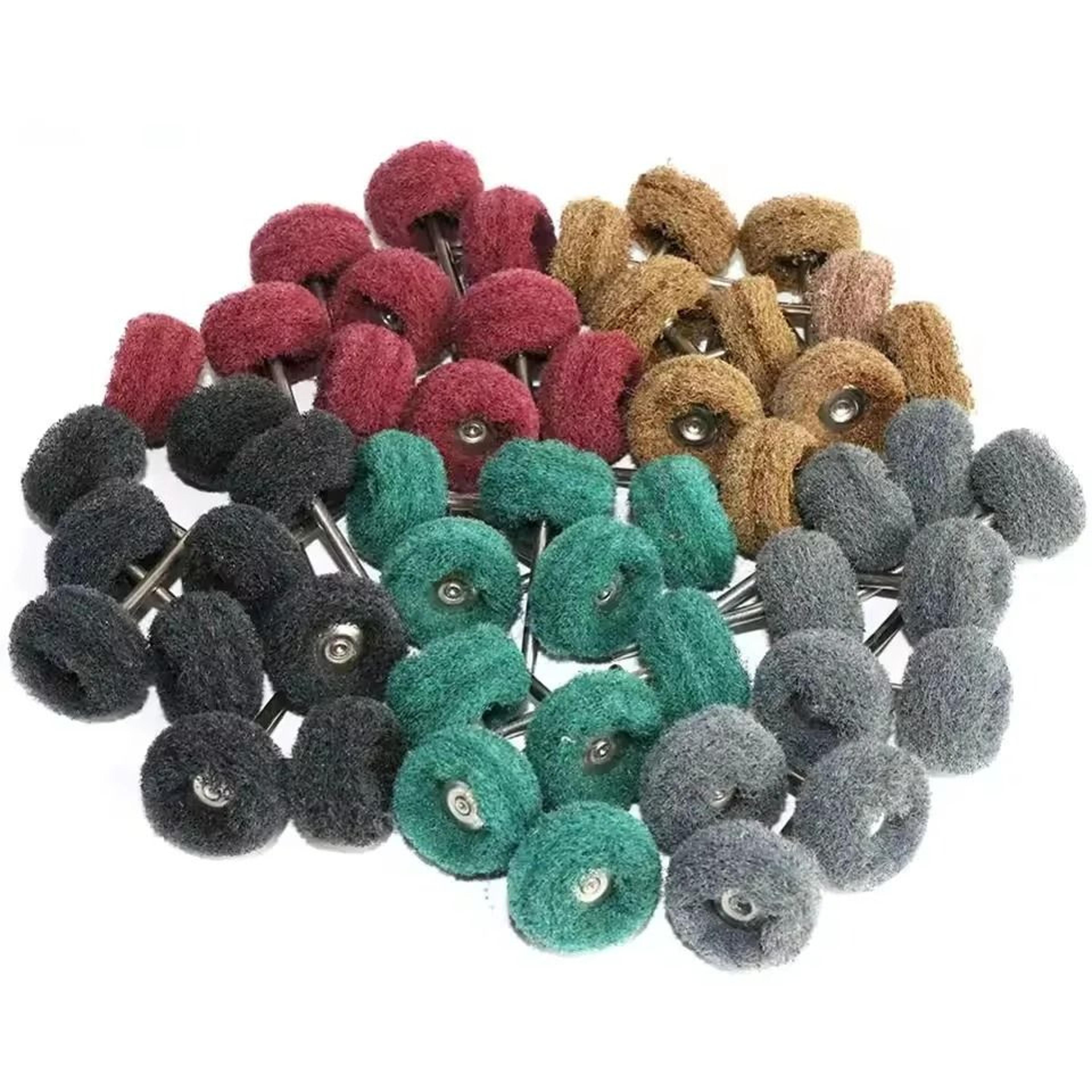 10 pcs mini nylon buffing wheels for rotary tools