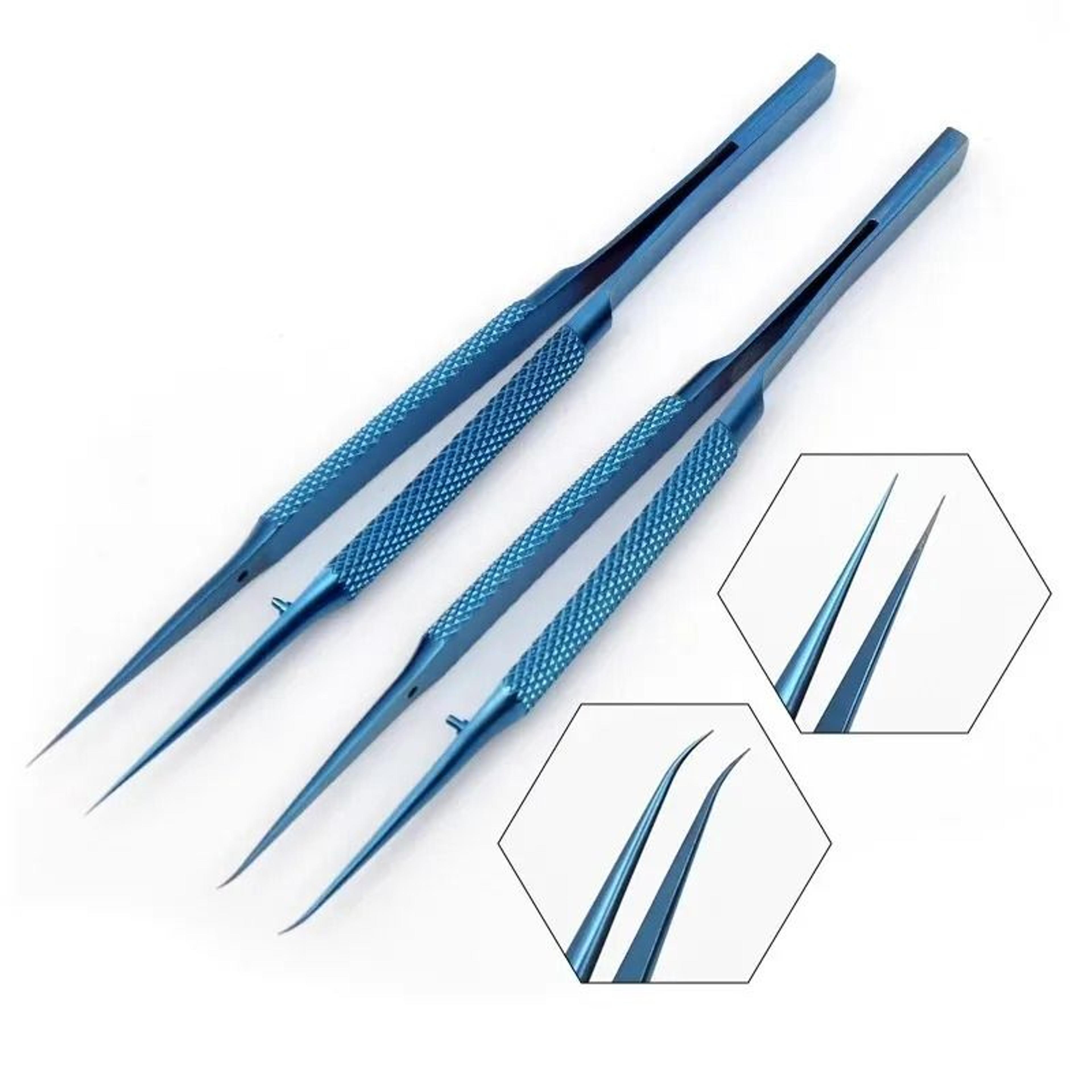 precision titanium alloy electronics repair tweezers