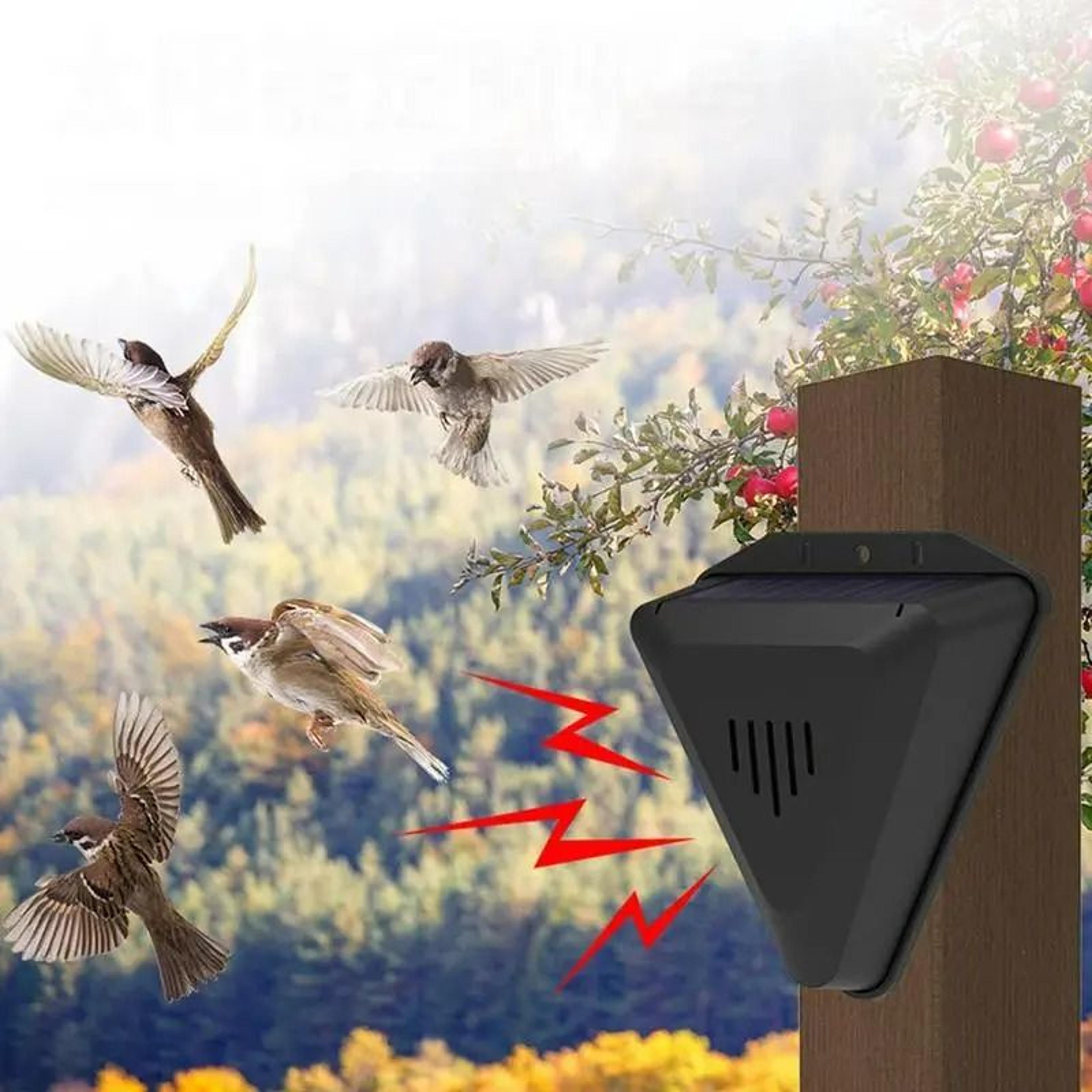 solar timer bird repeller with 13 sound alarm