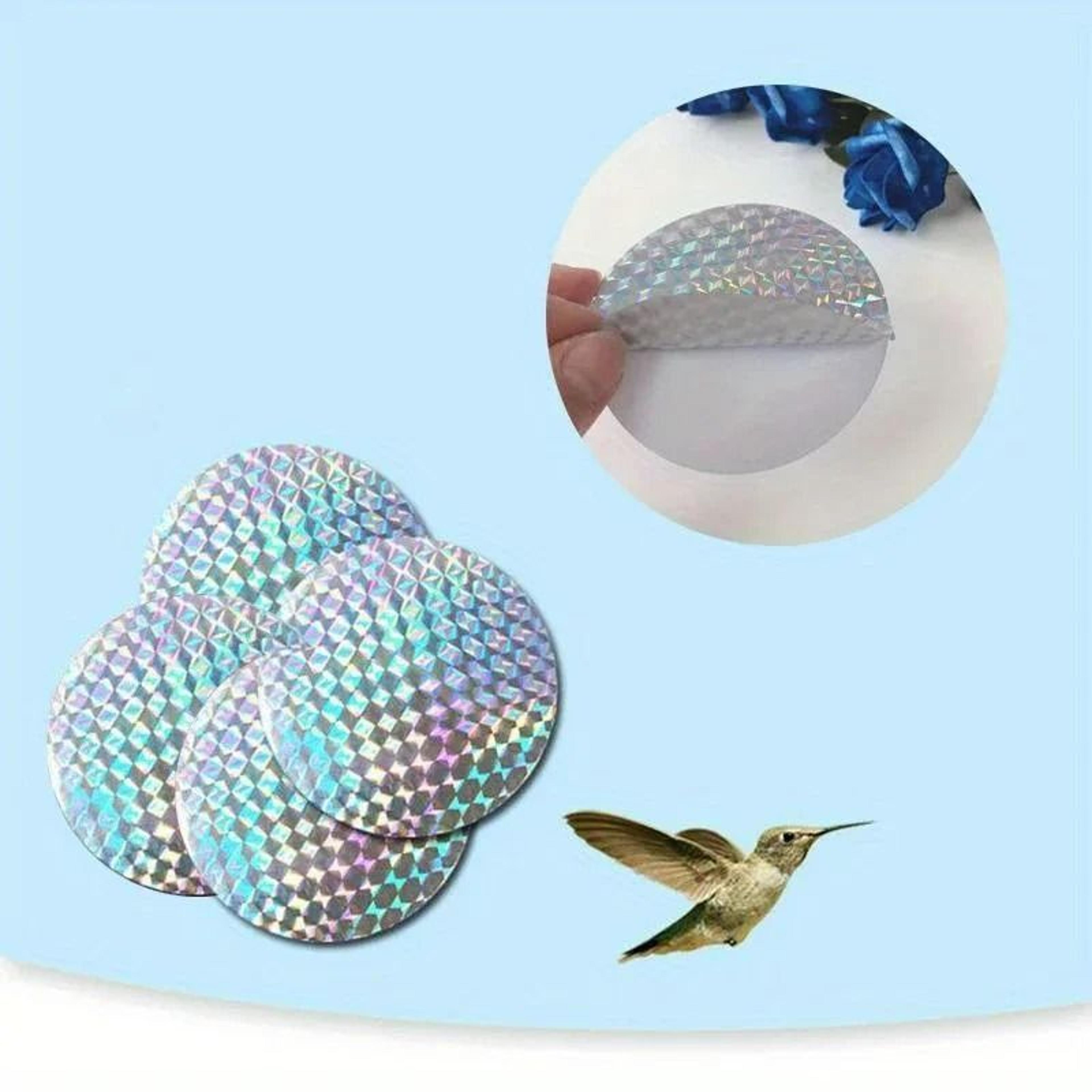 20-pack reflective round paste bird repellent disks