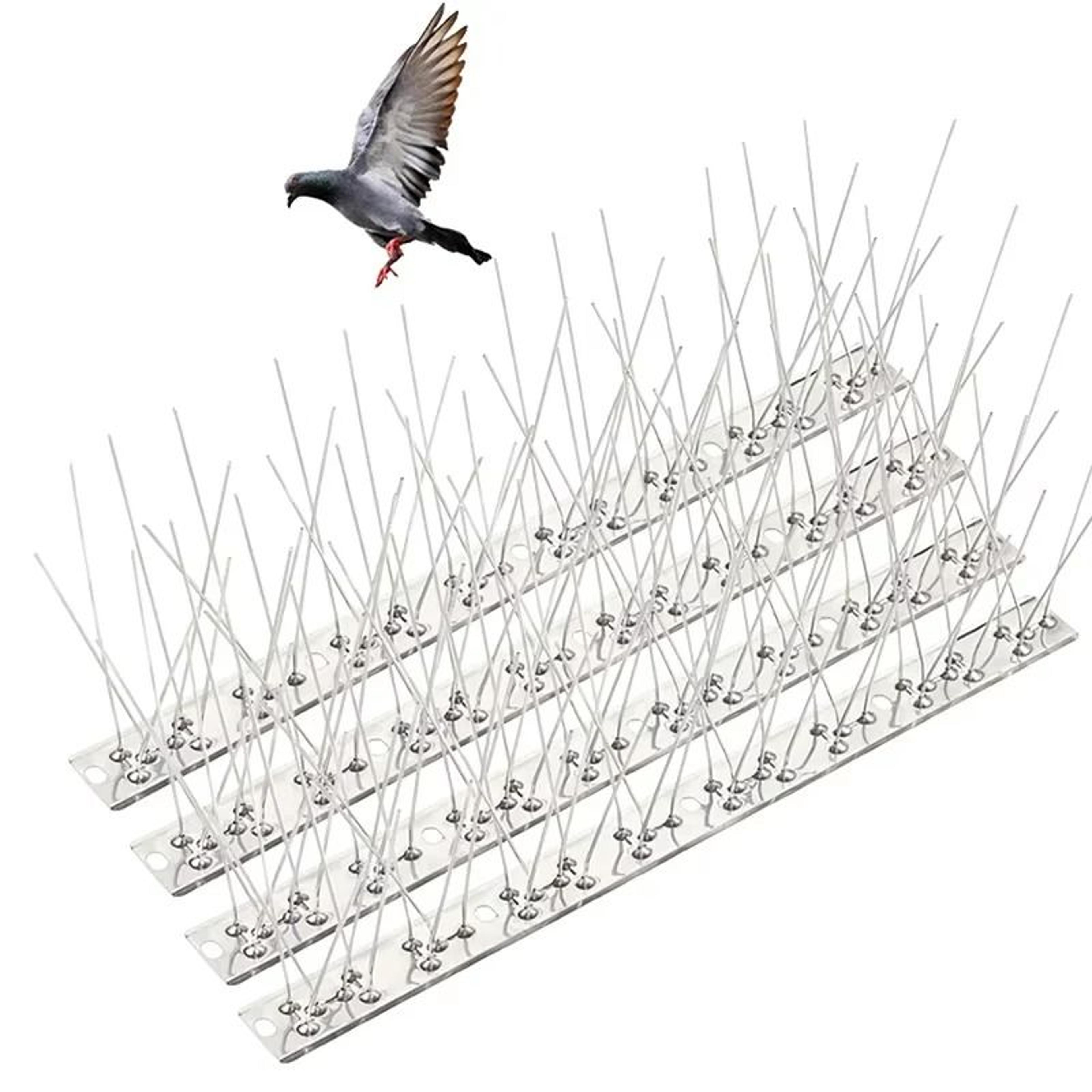 stainless steel anti-pigeon bird deterrent spikes kit