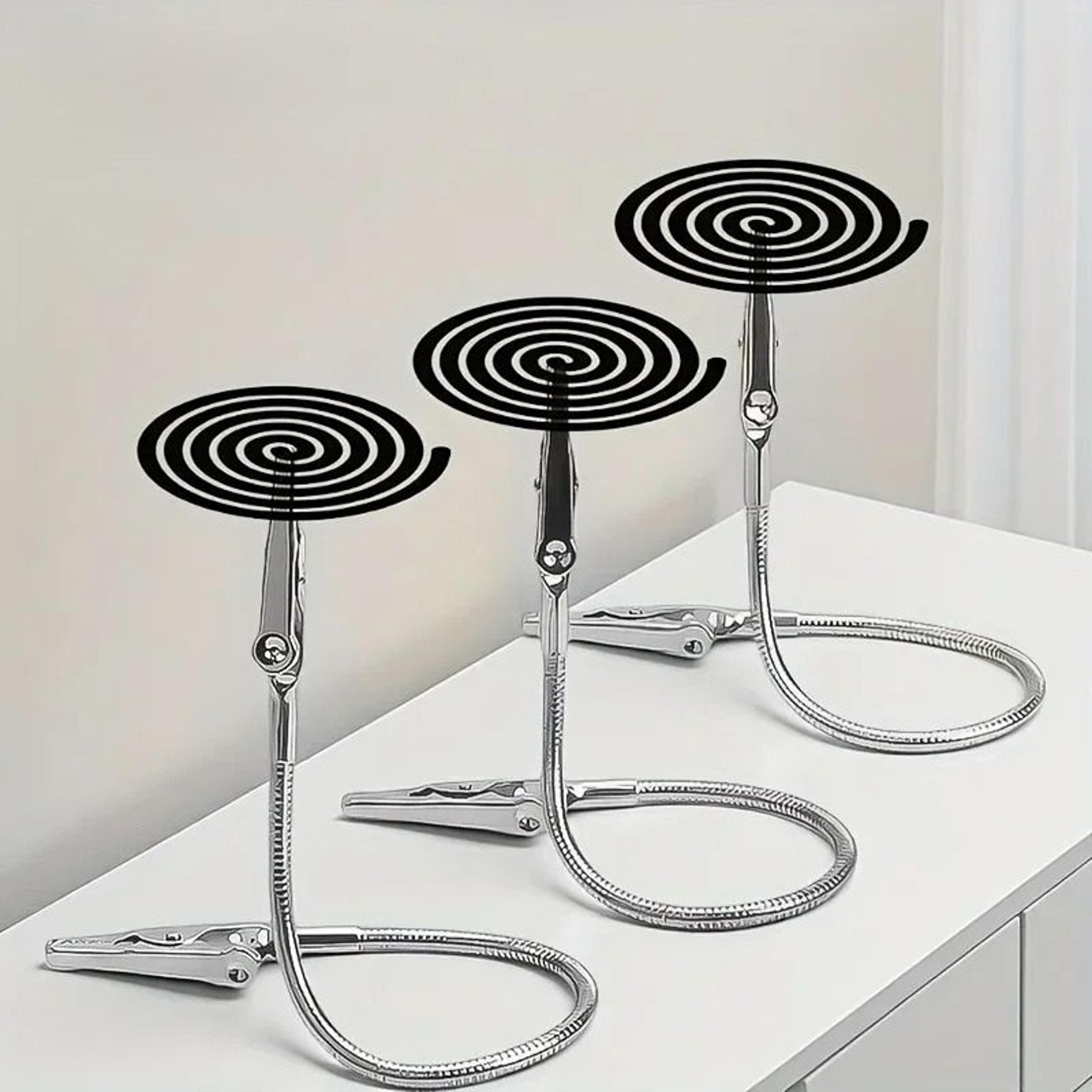 3-piece double-ended flexible mosquito coil clip set