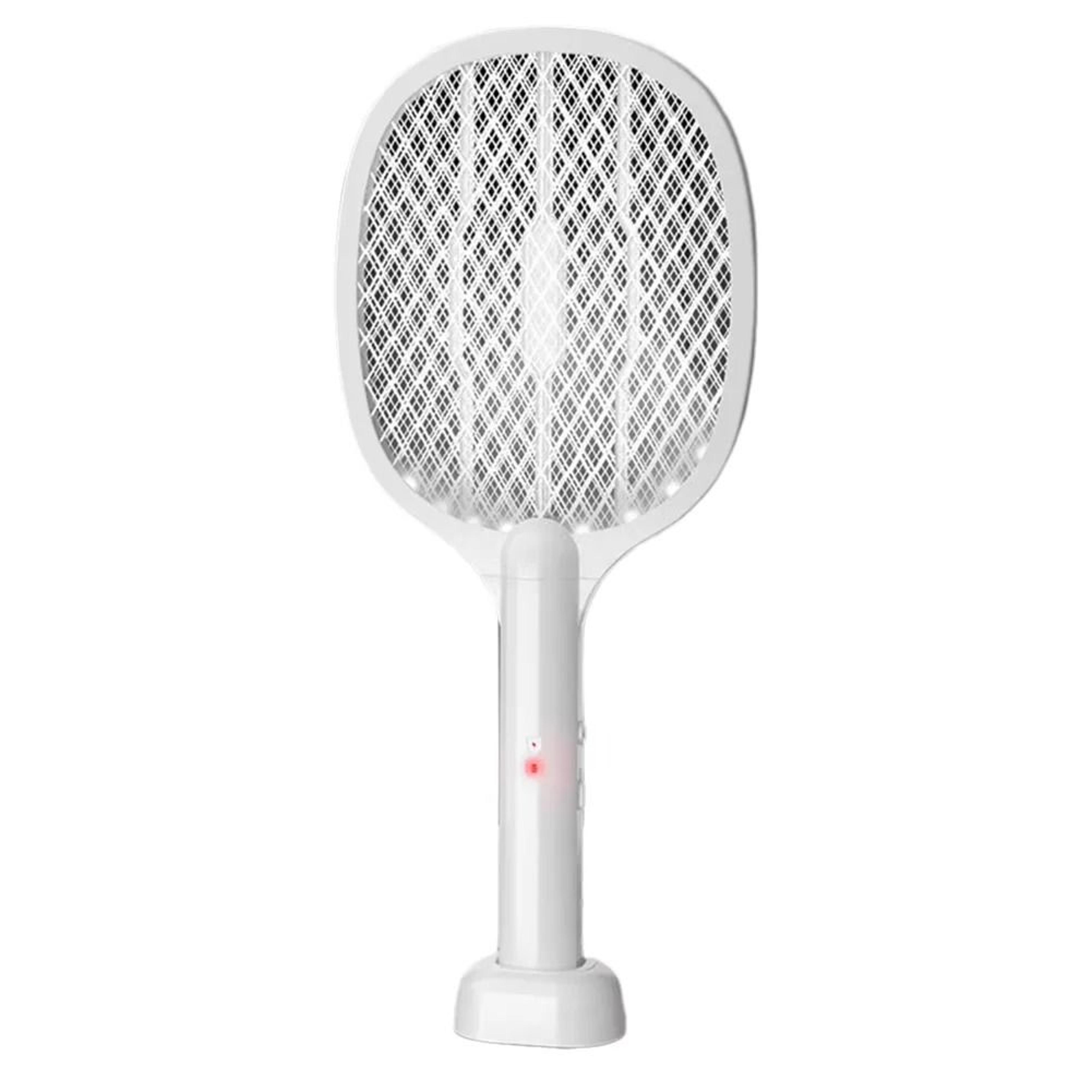 rechargeable foldable electric mosquito swatter & trap lamp