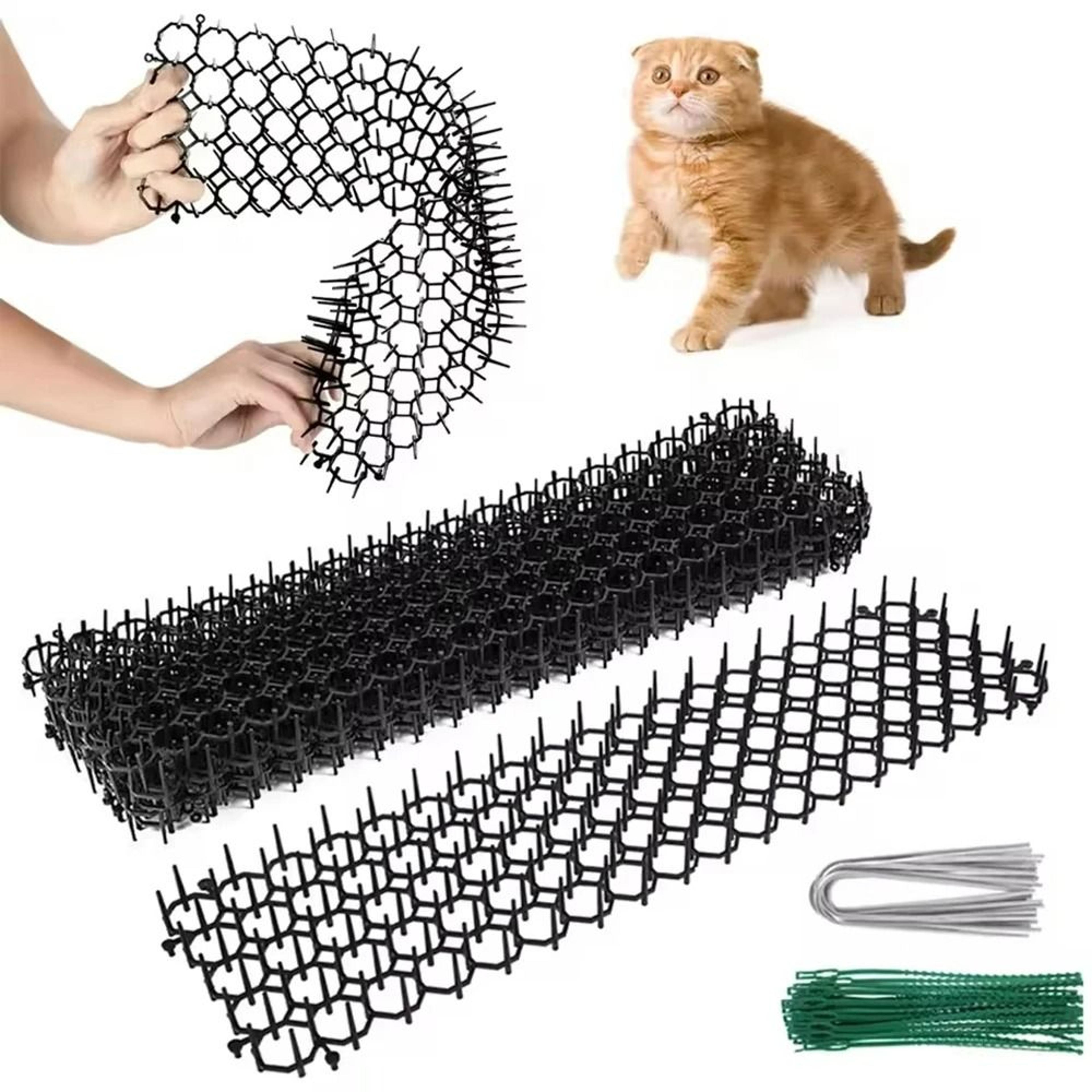 anti-cat prickle strip dig stop deterrent mat