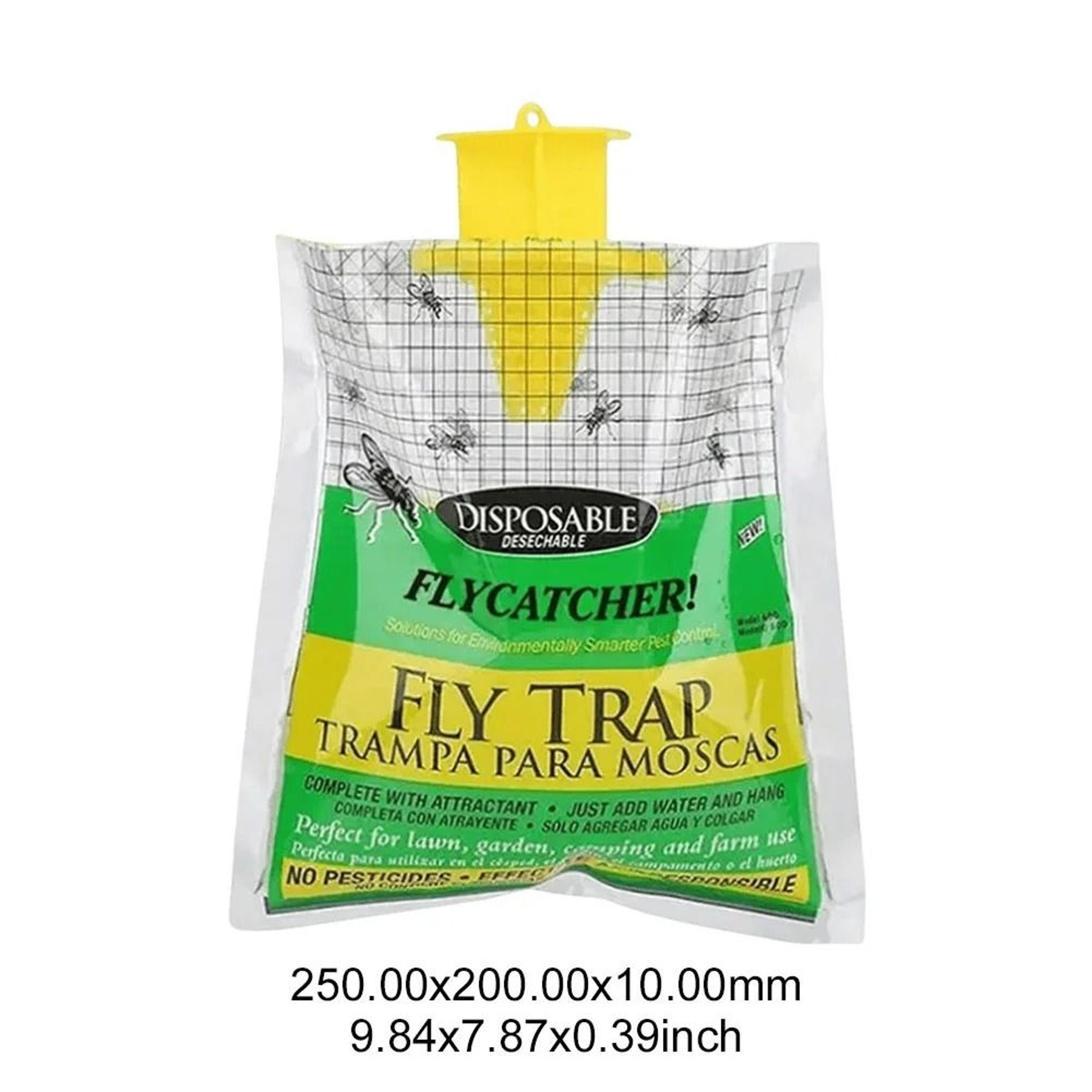 disposable outdoor hanging fly trap catcher bag