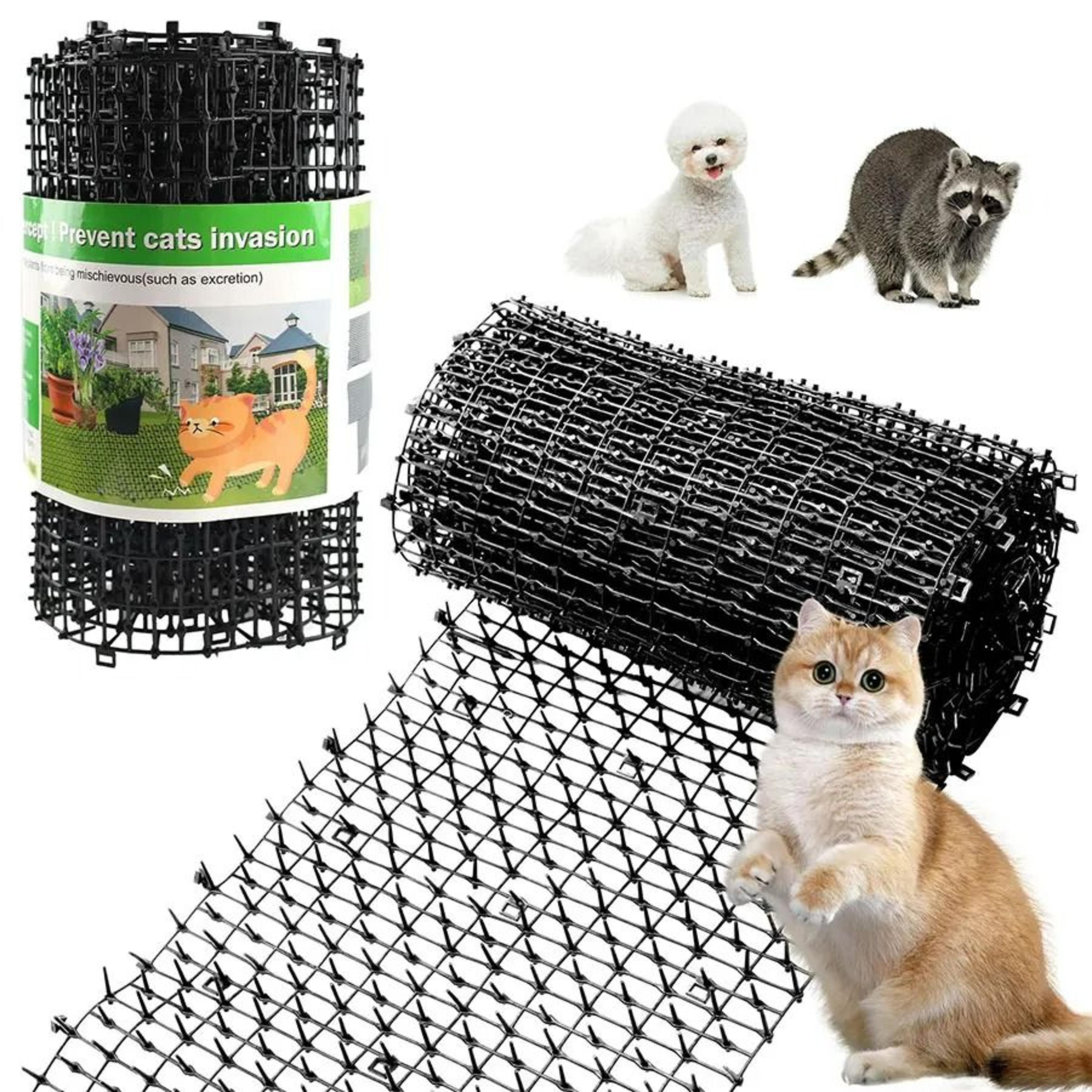 anti-cat & dog spiked scat mat deterrent pad