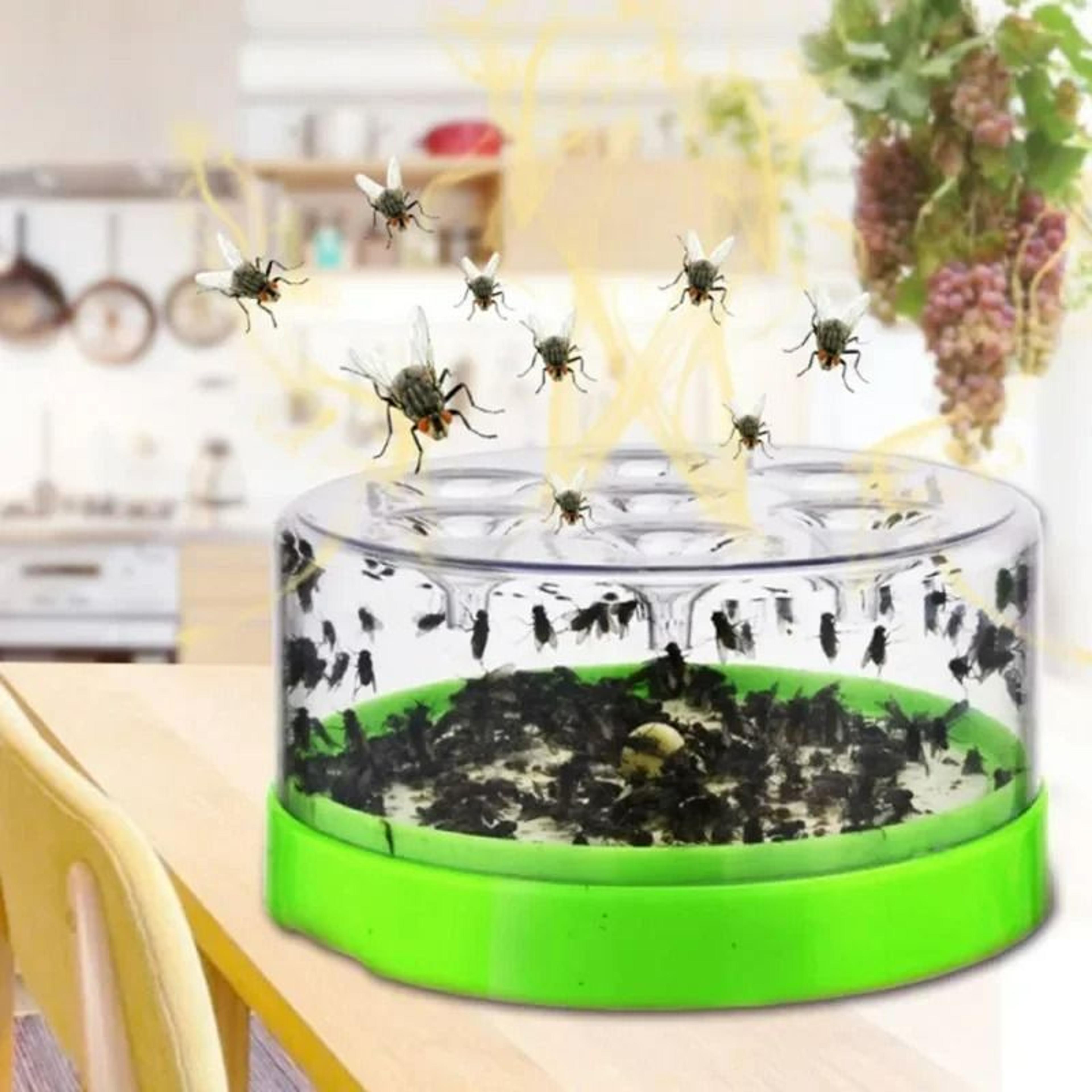 reusable outdoor hanging mesh fly & wasp trap cage