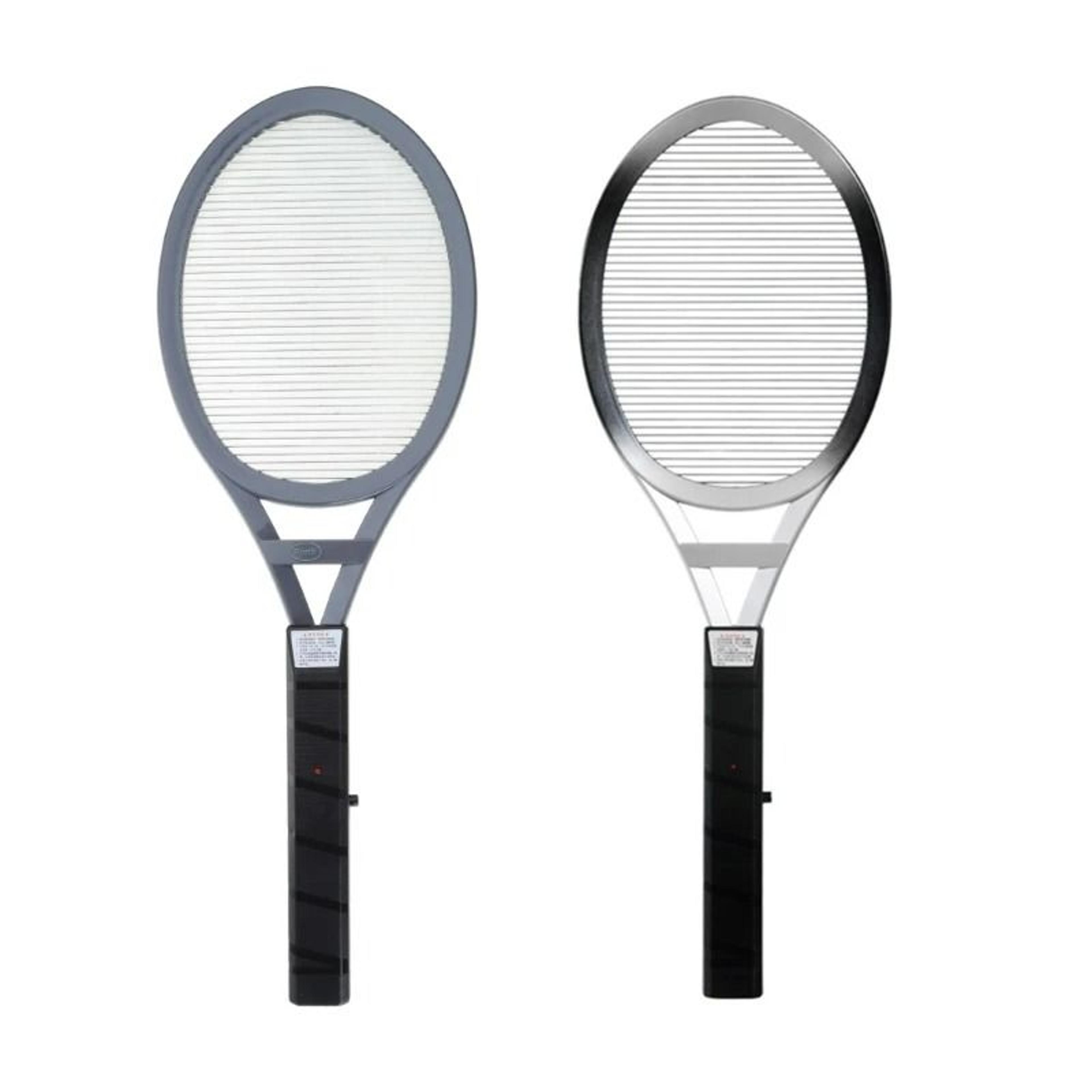 traditional battery-powered electric mosquito swatter racket (1-layer mesh)
