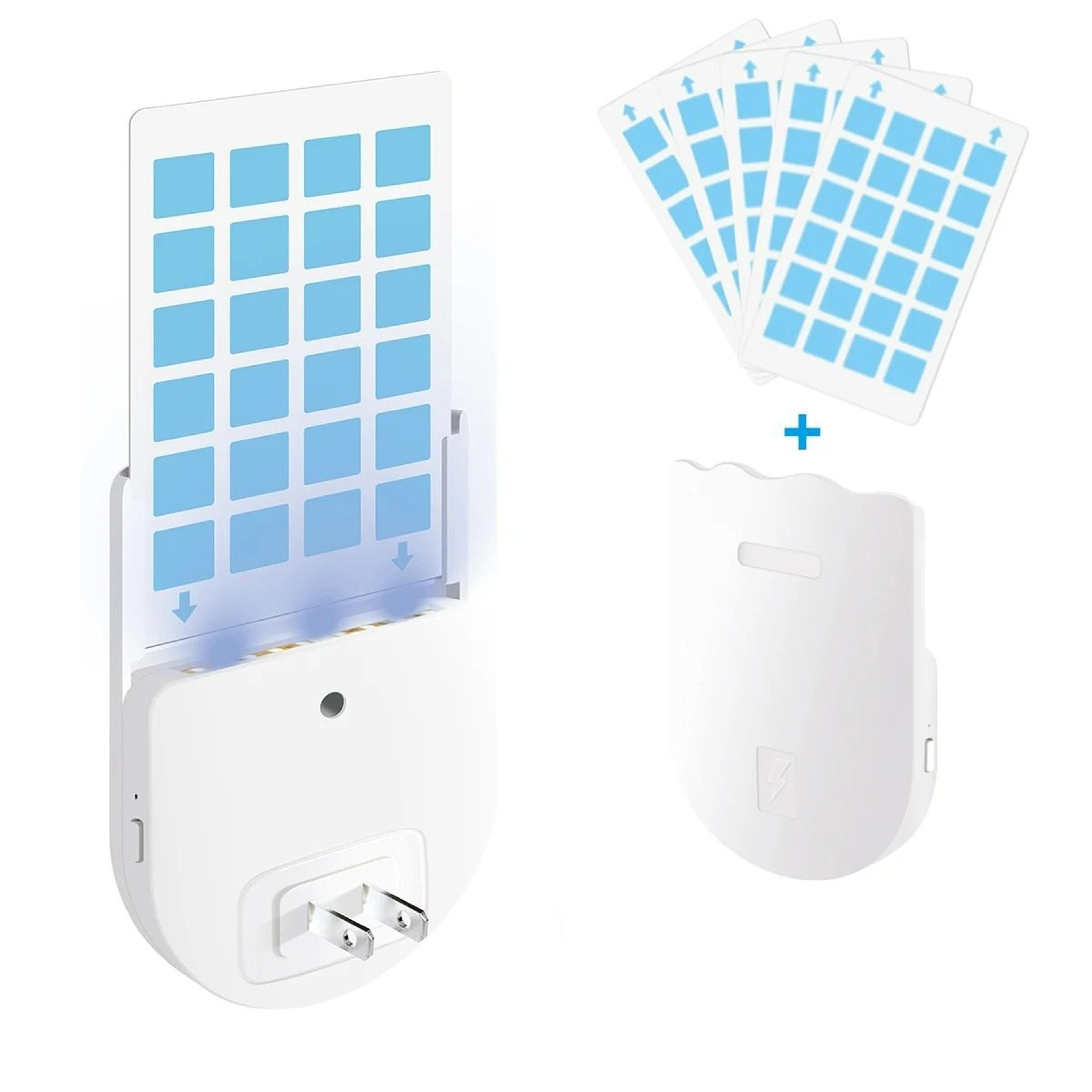 insertable adhesive uv purple light insect trap lamp