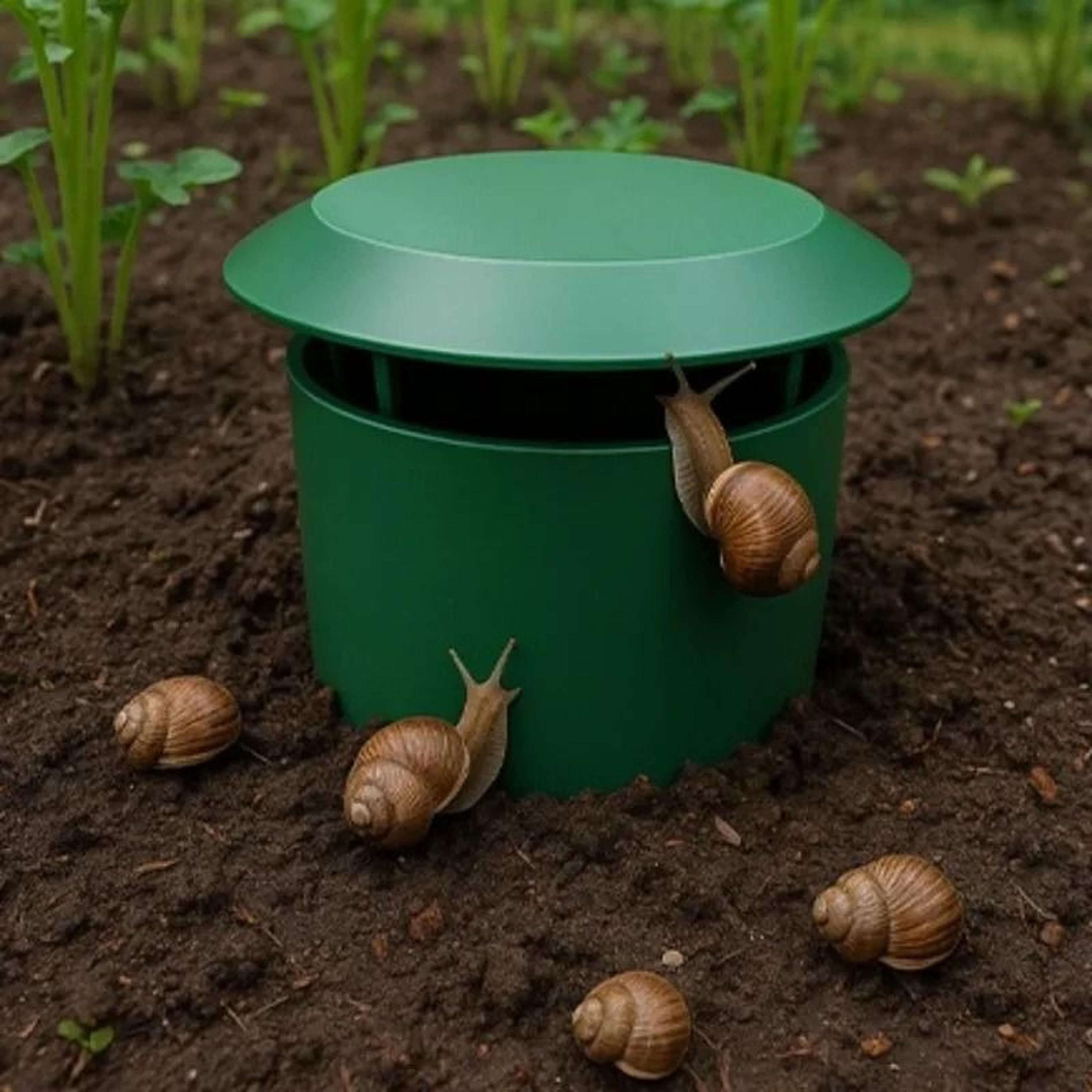 reusable plastic garden snail & slug trap