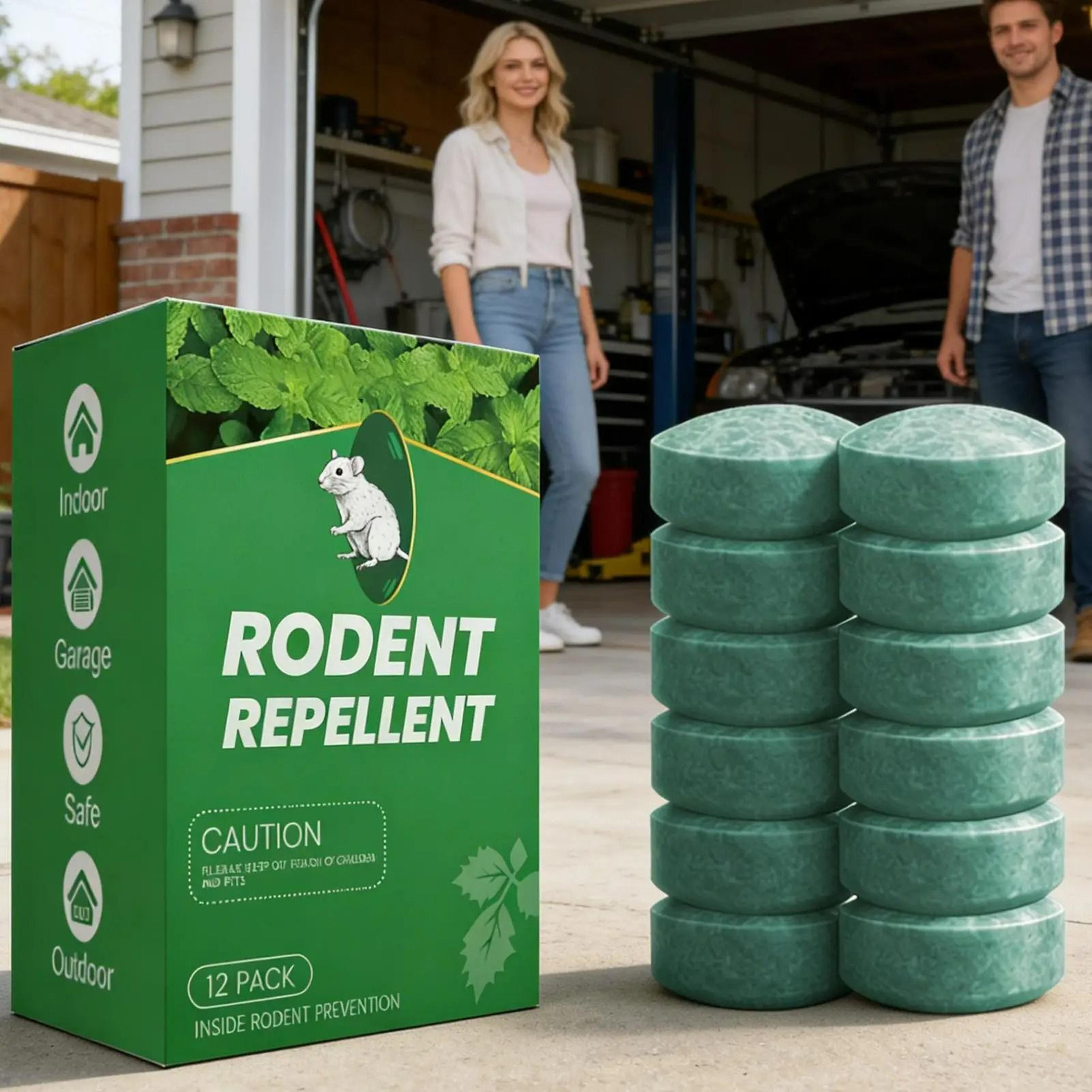 12-piece long-lasting natural mouse & rodent repellent balls