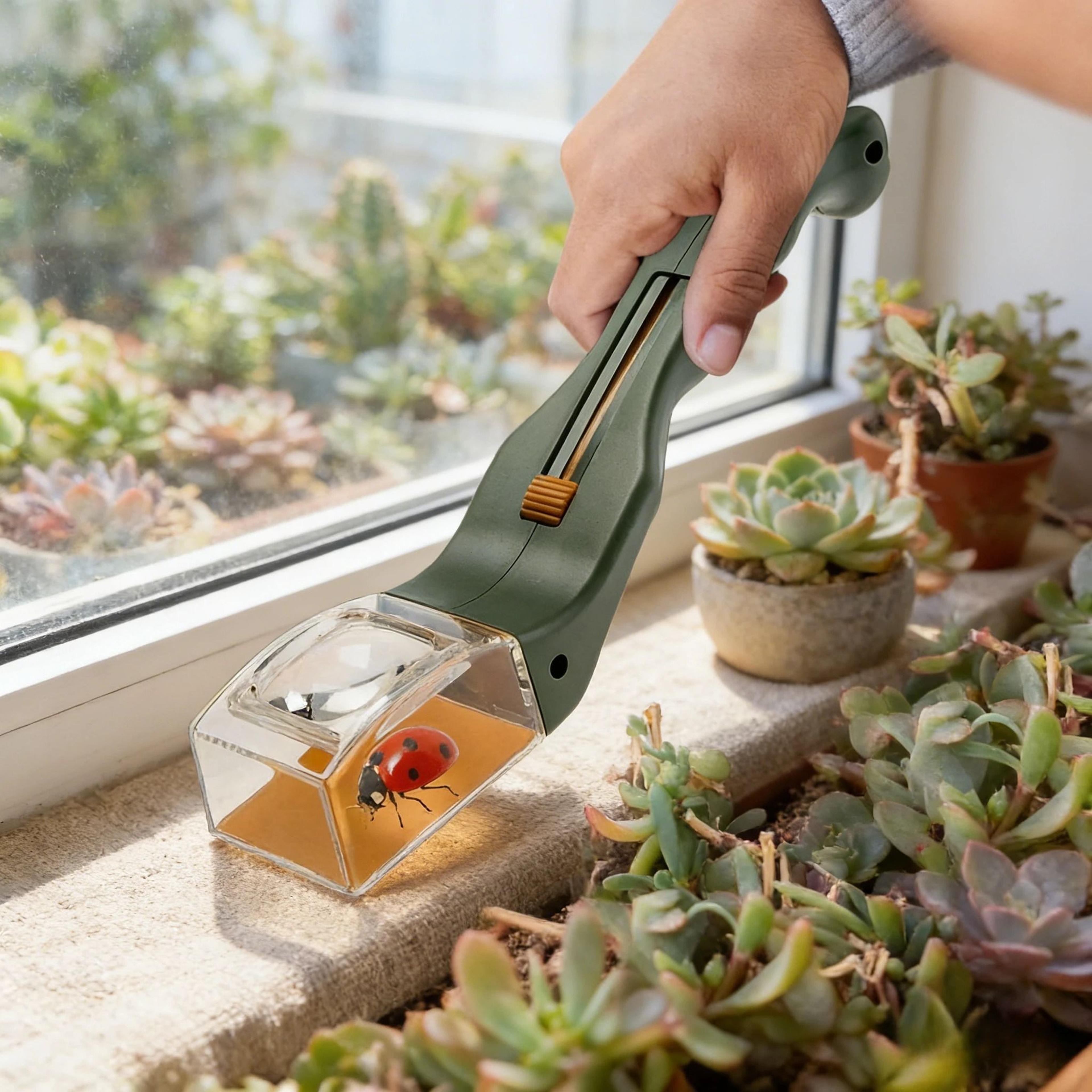 handheld bug grabber & spider catcher tool