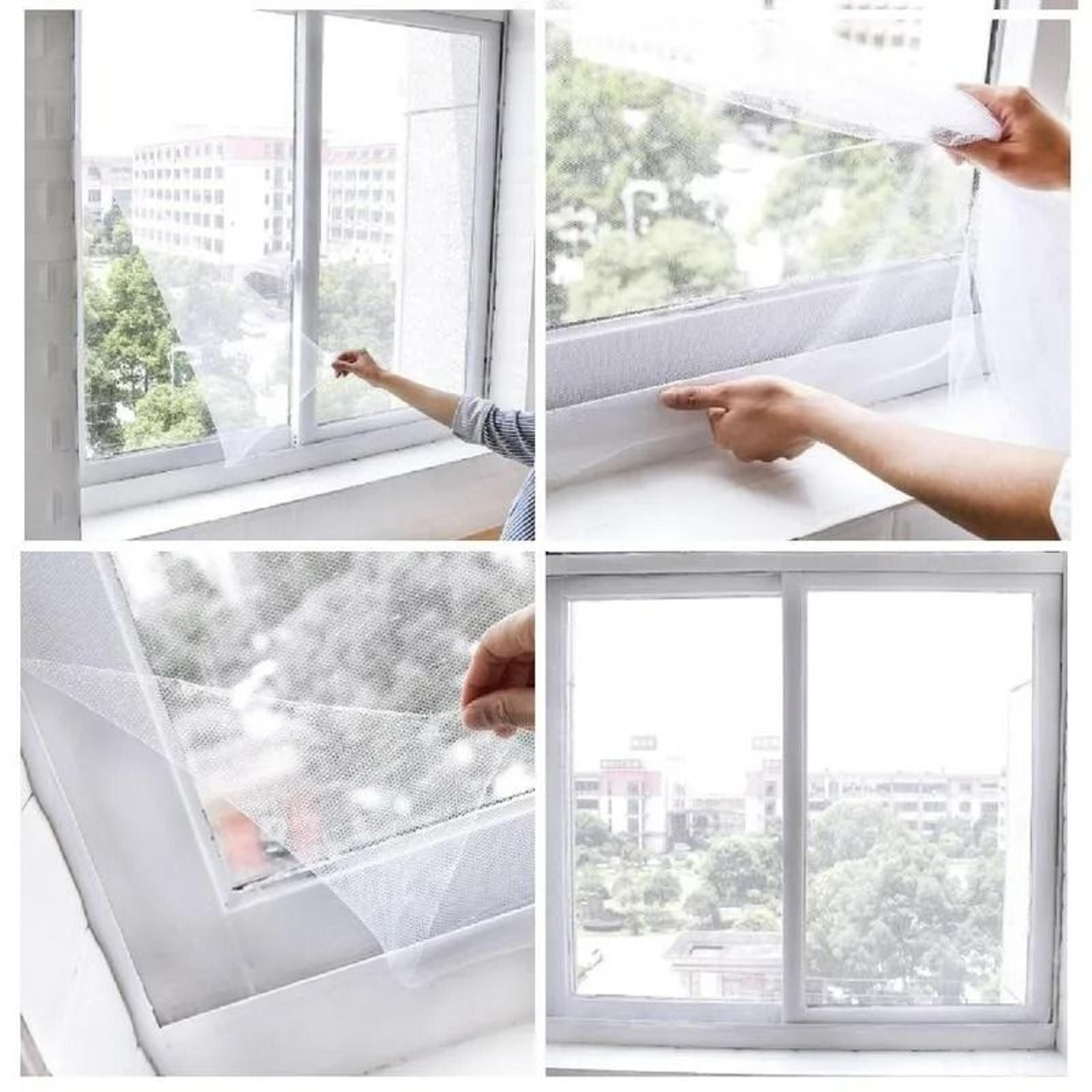 self-adhesive window screen net with hook tape