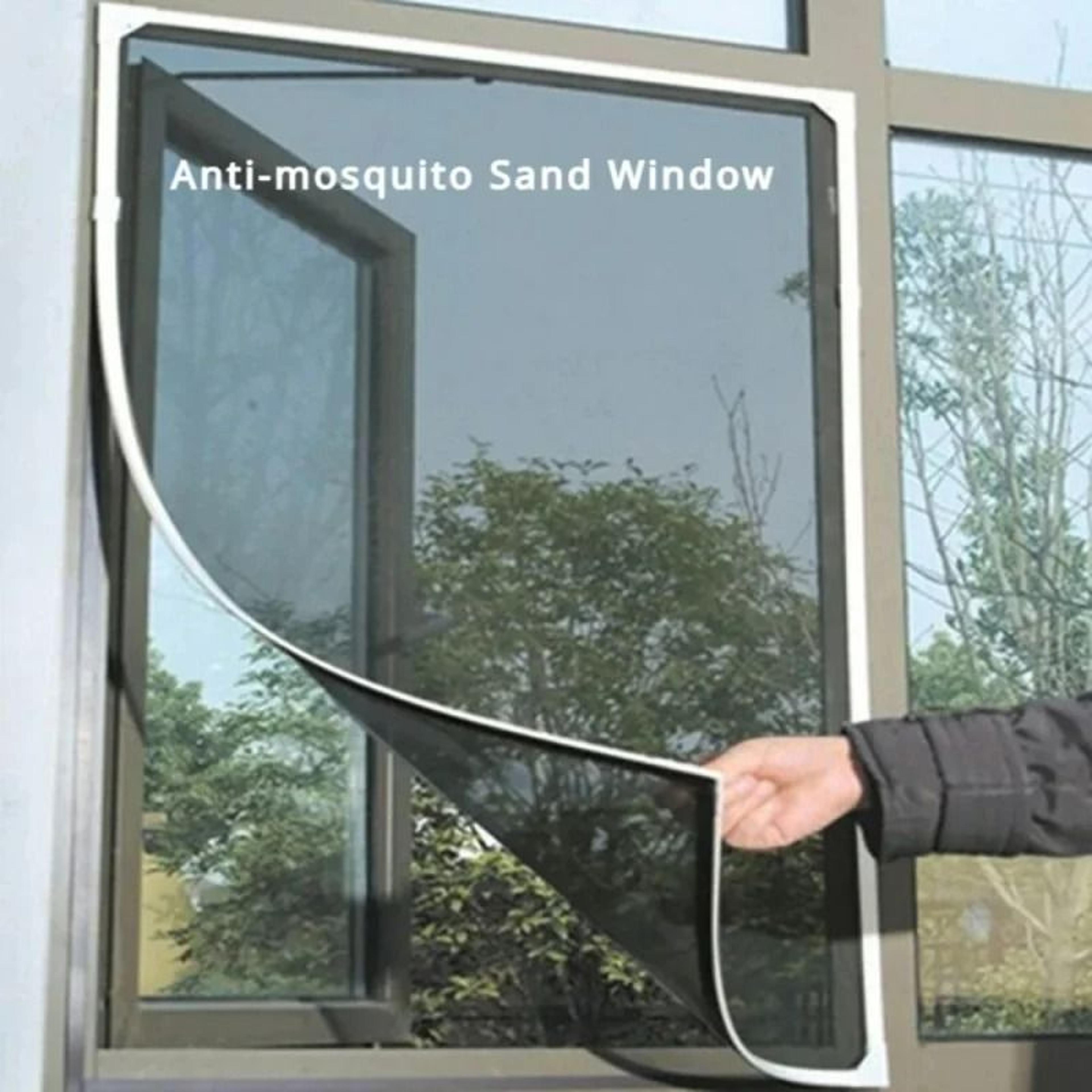 diy self-adhesive indoor window mosquito & insect mesh screen