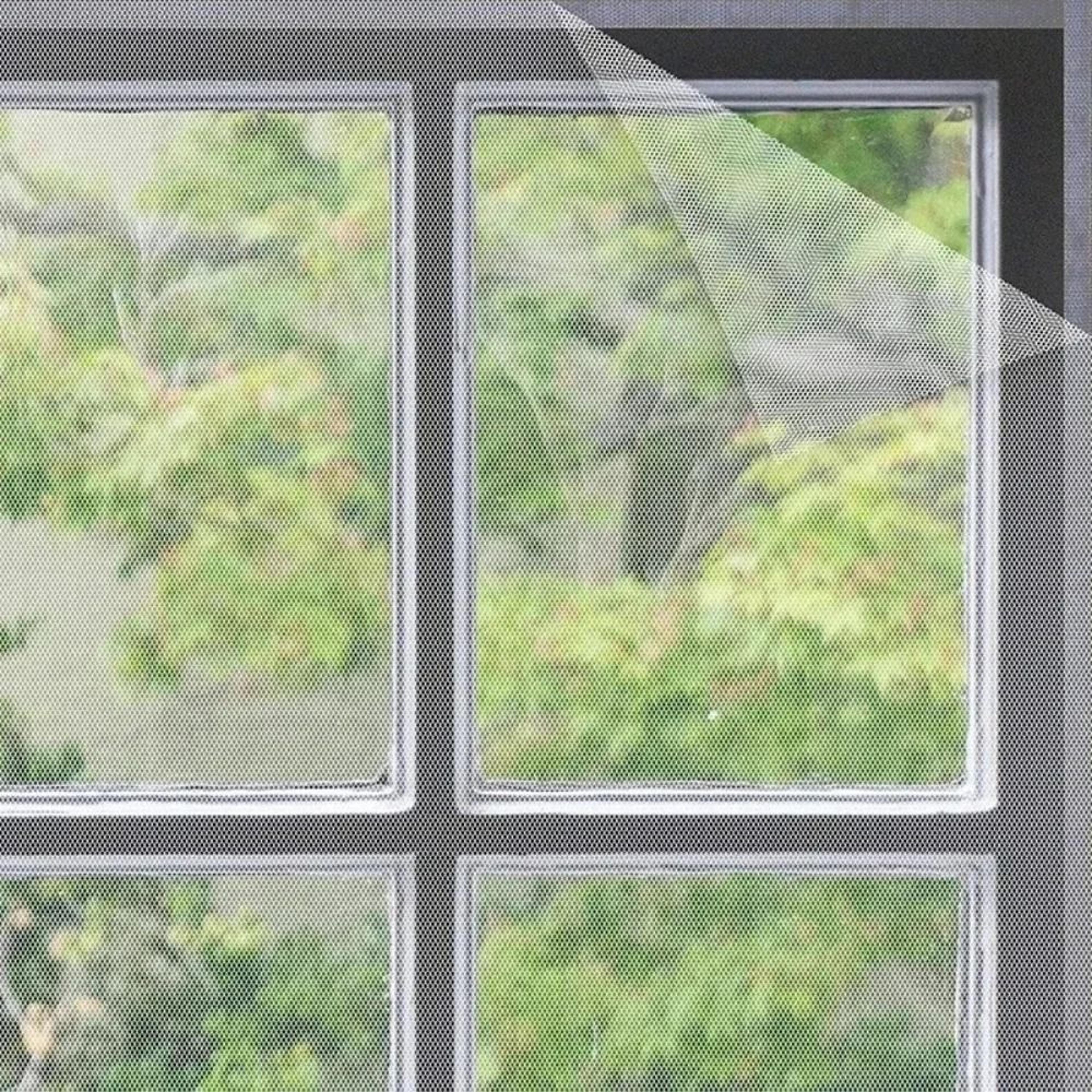 indoor reusable self-adhesive window mosquito net screen mesh