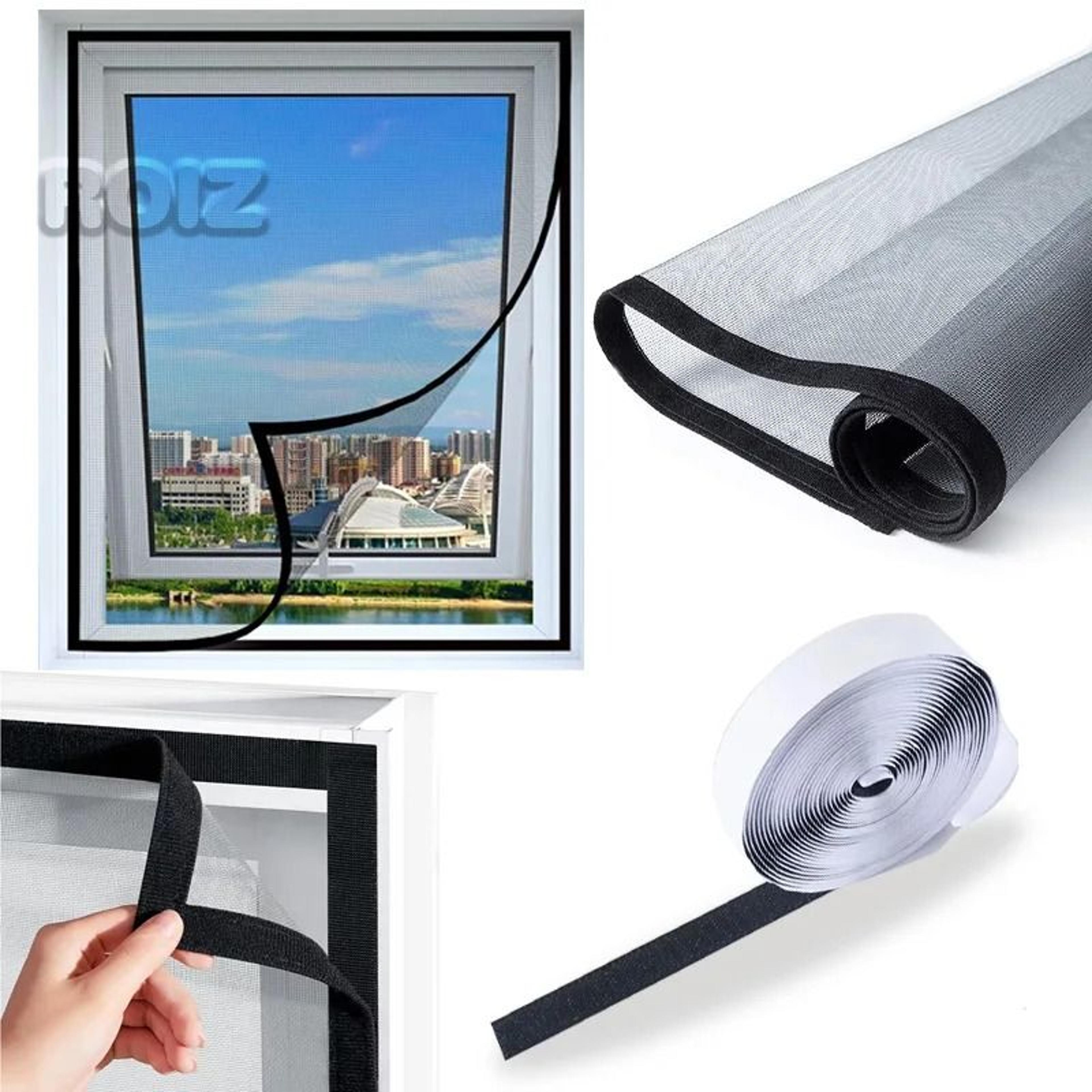 customizable self adhesive window screen invisible diy bug mesh