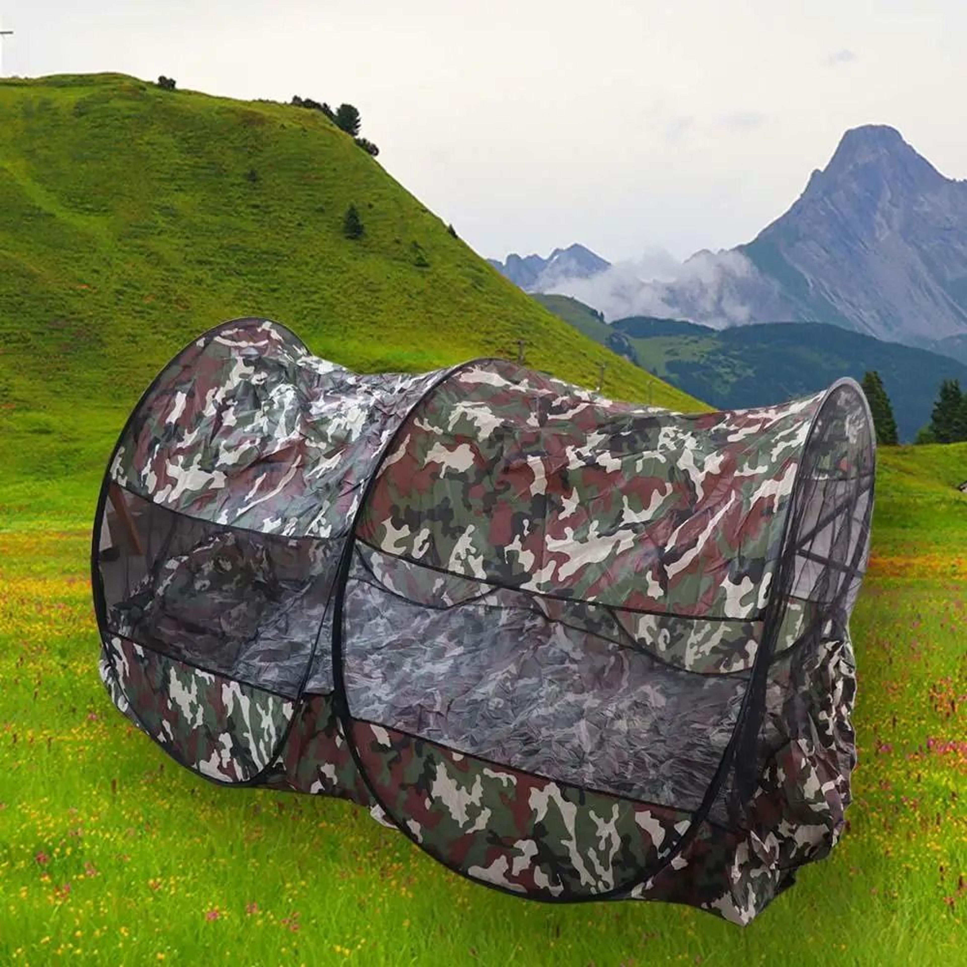 portable camo pop up bug tent folding camping mosquito net