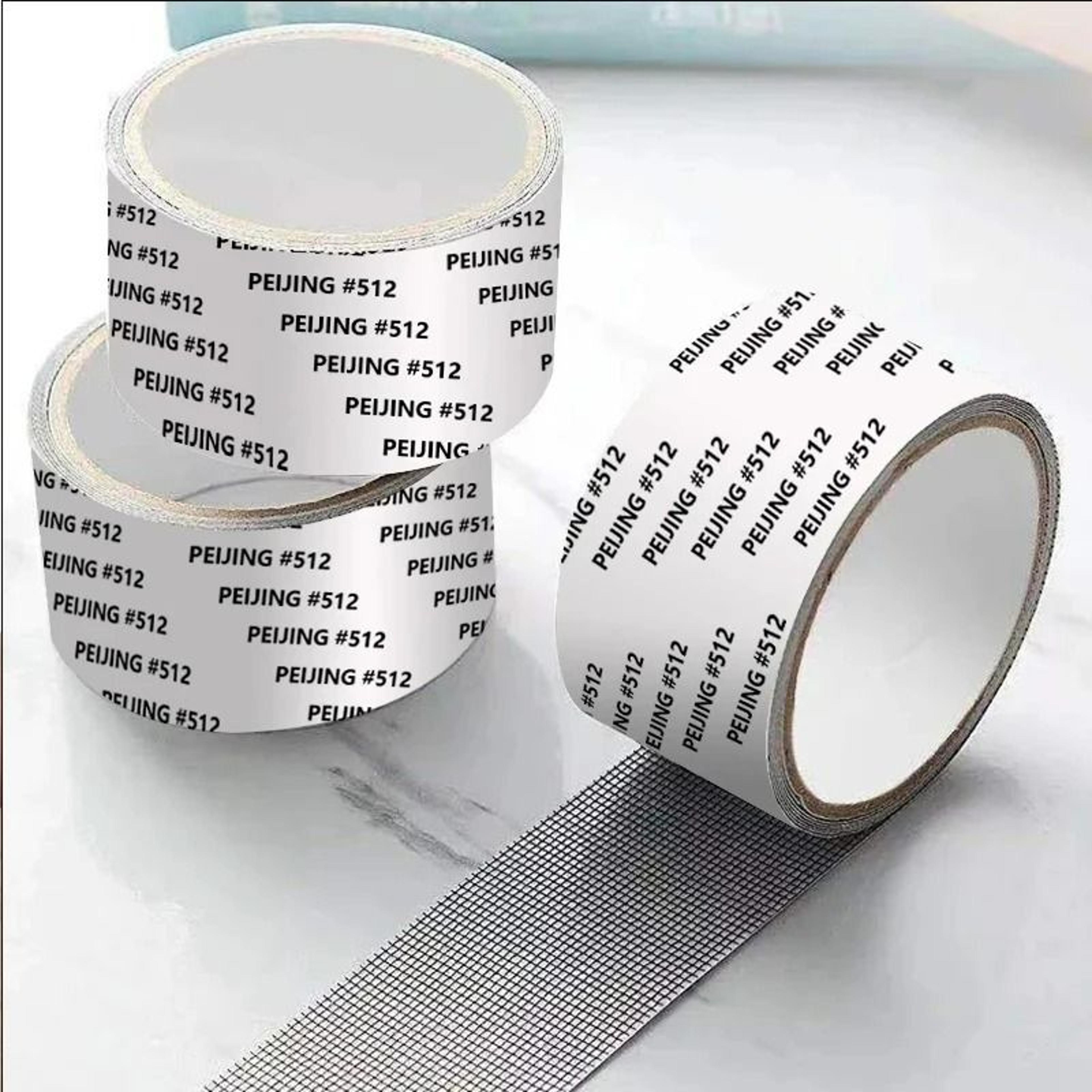 adhesive window screen repair tape mesh roll