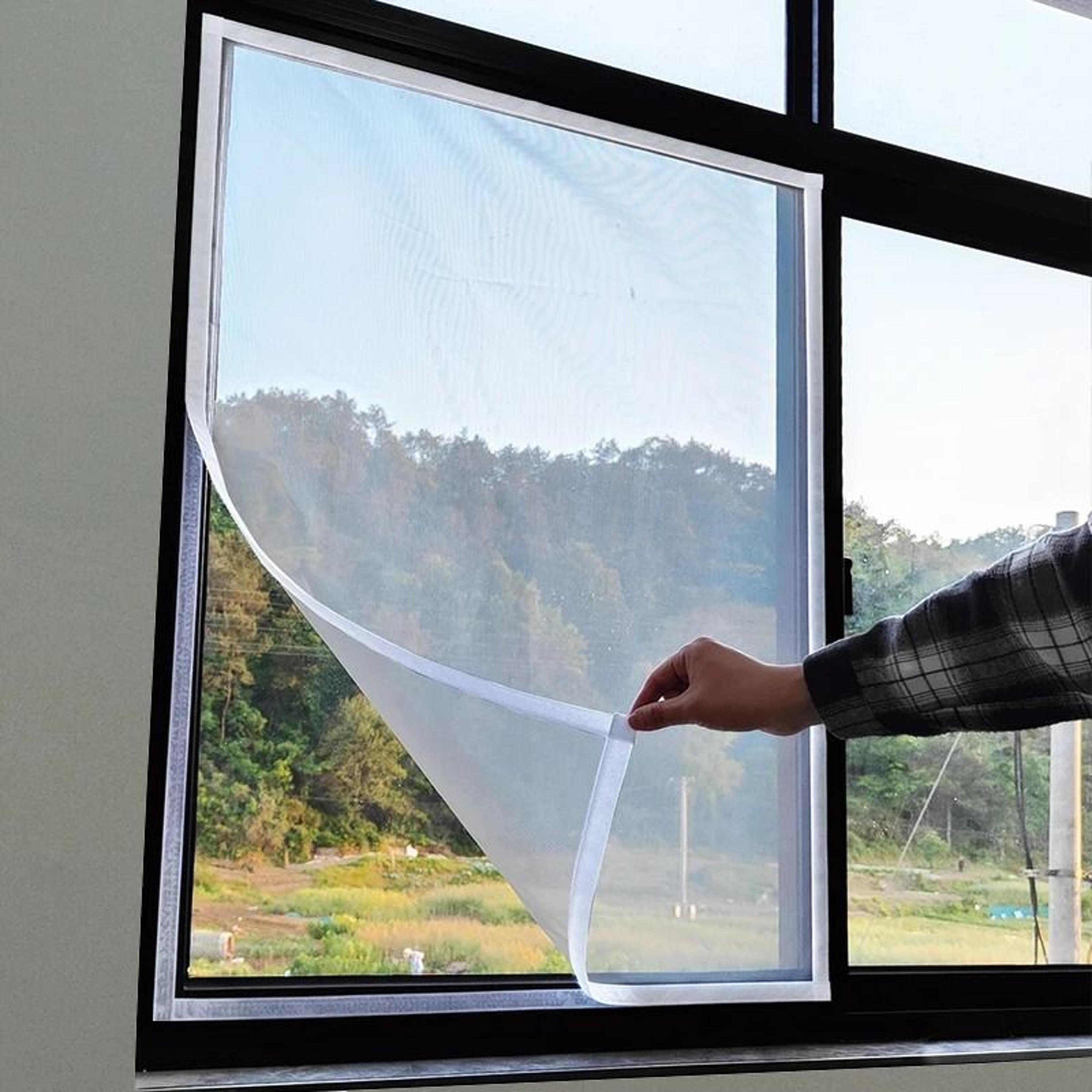 custom white mosquito net window screen mesh