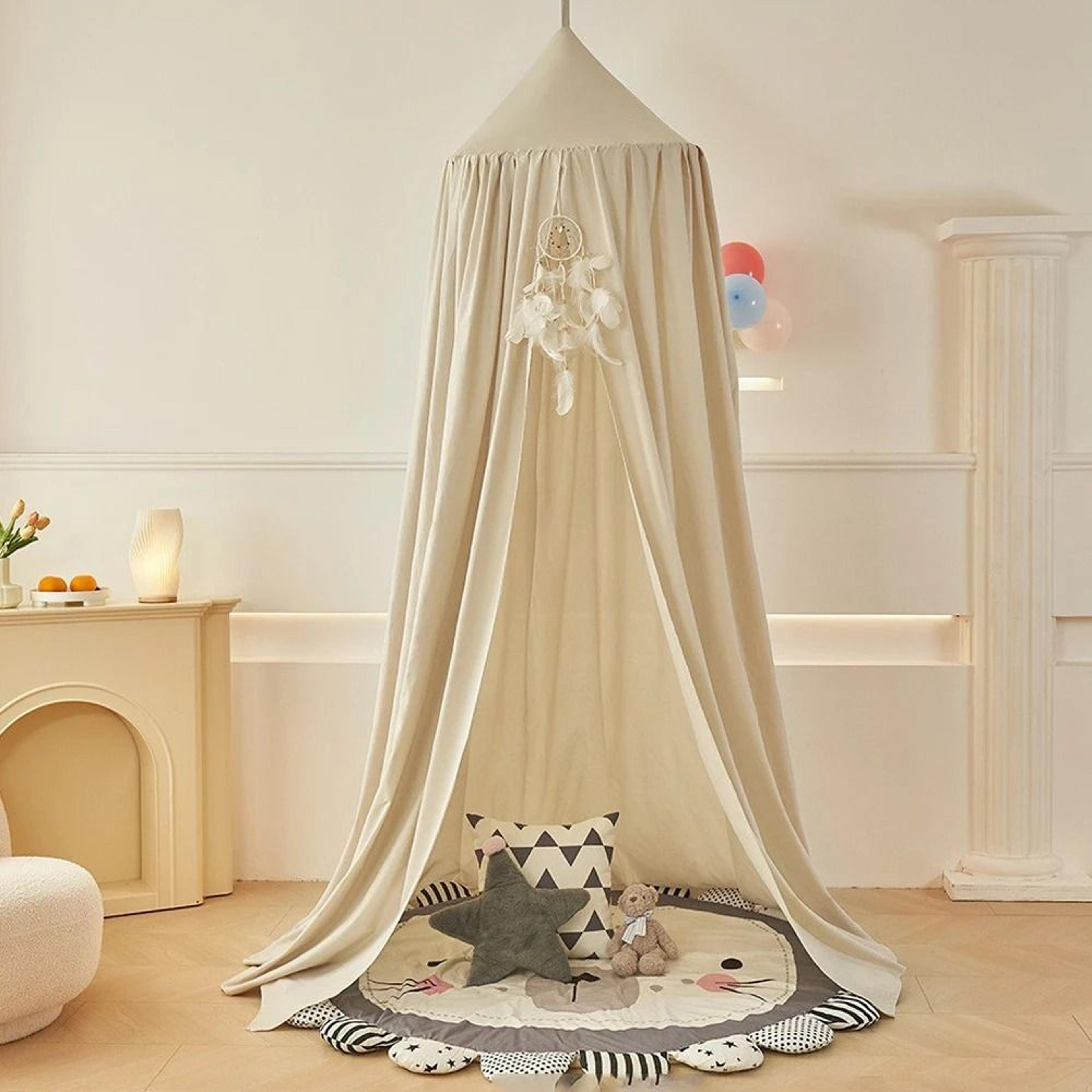children's dome canopy crib surround & mosquito net tent