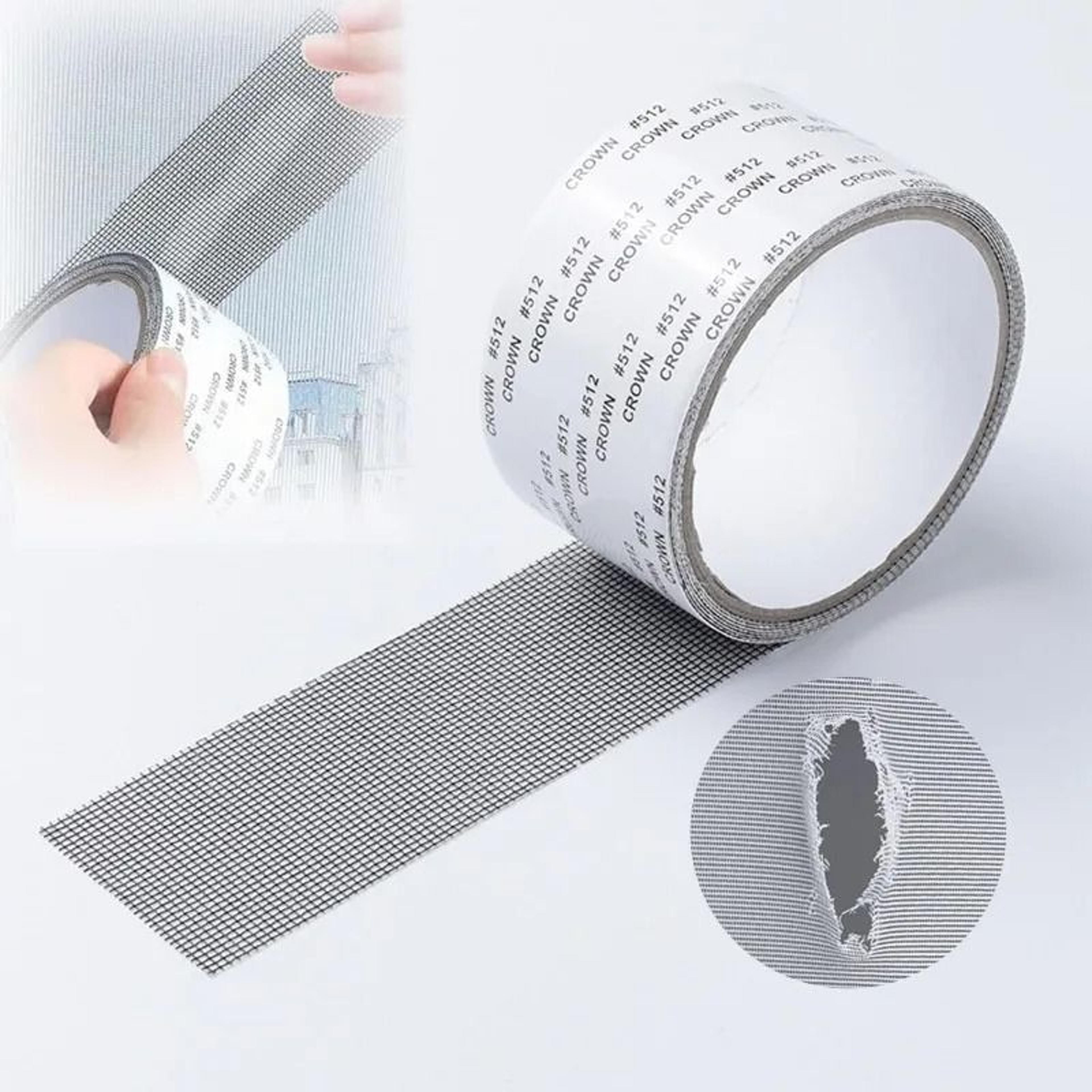 self-adhesive waterproof window screen repair tape roll