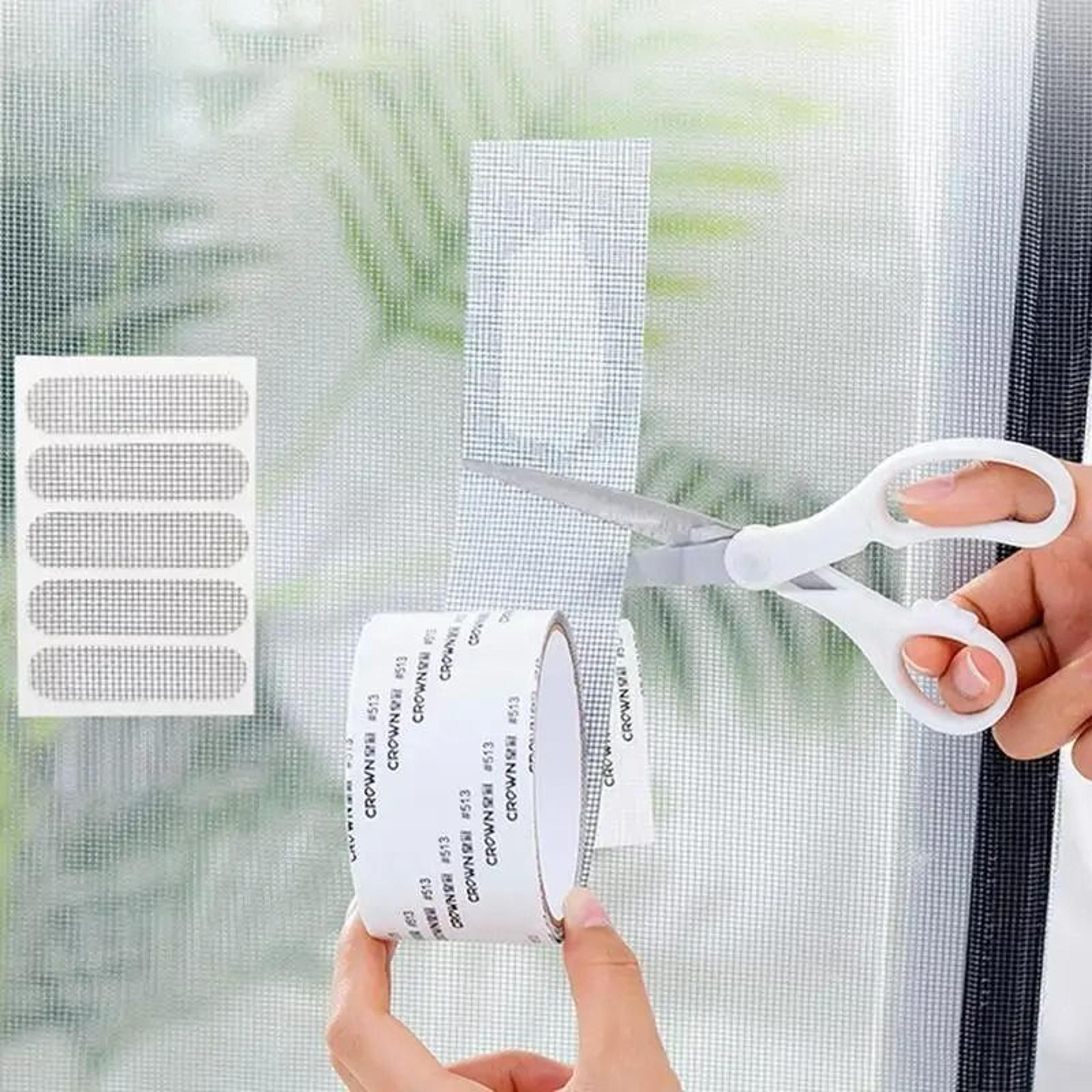 self-adhesive anti-mosquito window & door screen repair patch kit