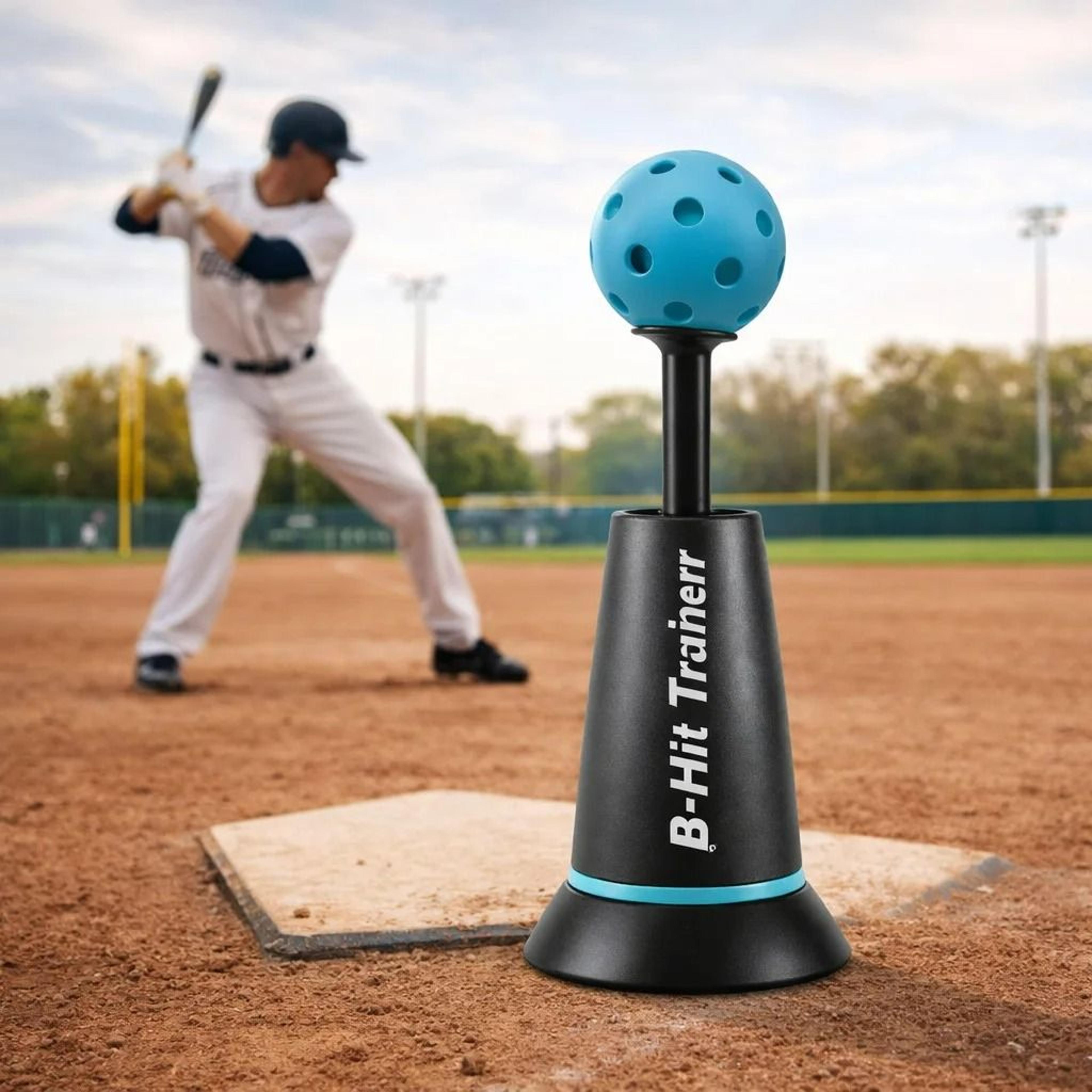 baseball tee popper solo hitting practice trainer