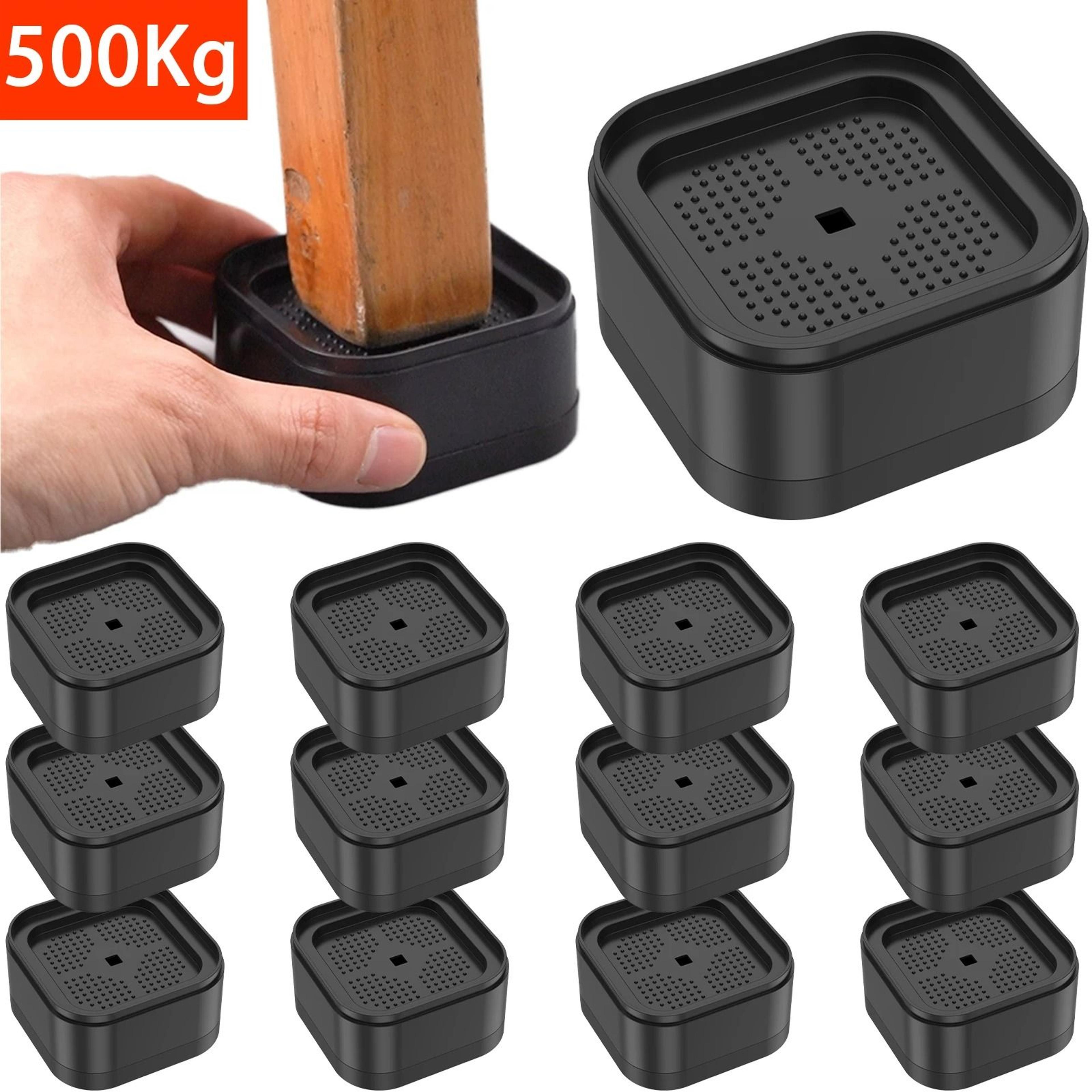 8-piece heavy-duty non-slip furniture & bed risers