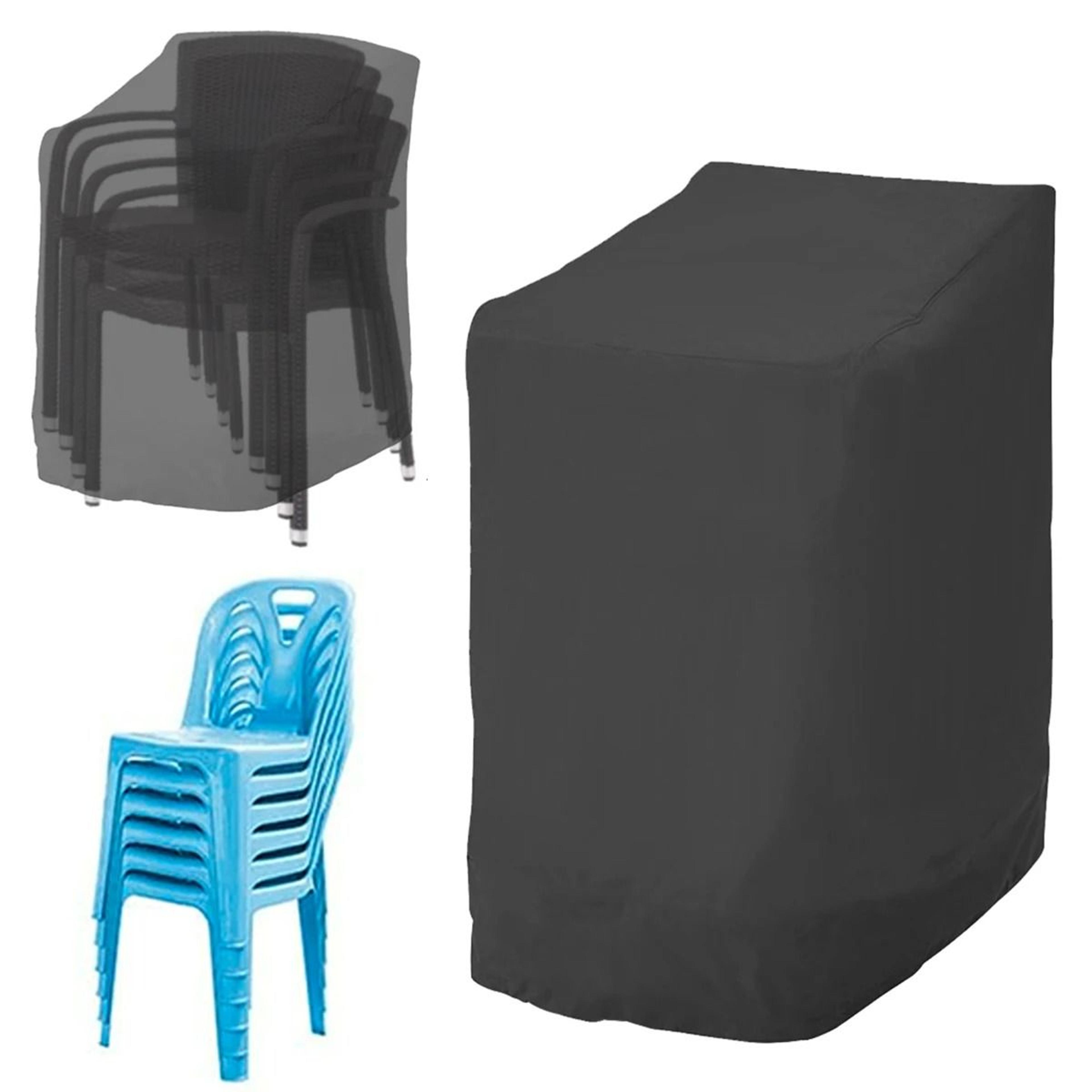outdoor stacked chair waterproof protective dust cover