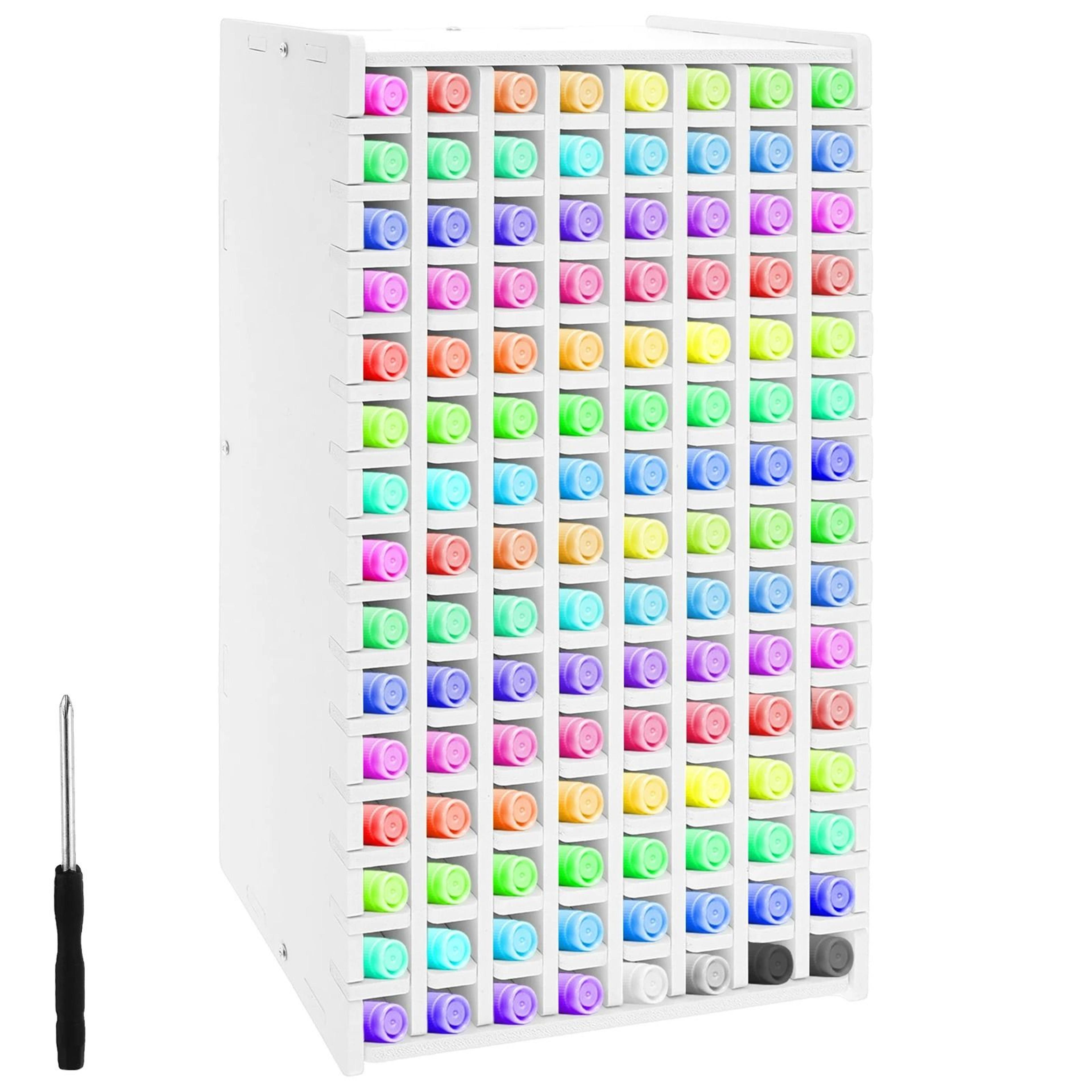 large capacity desktop marker & colored pencil storage organizer