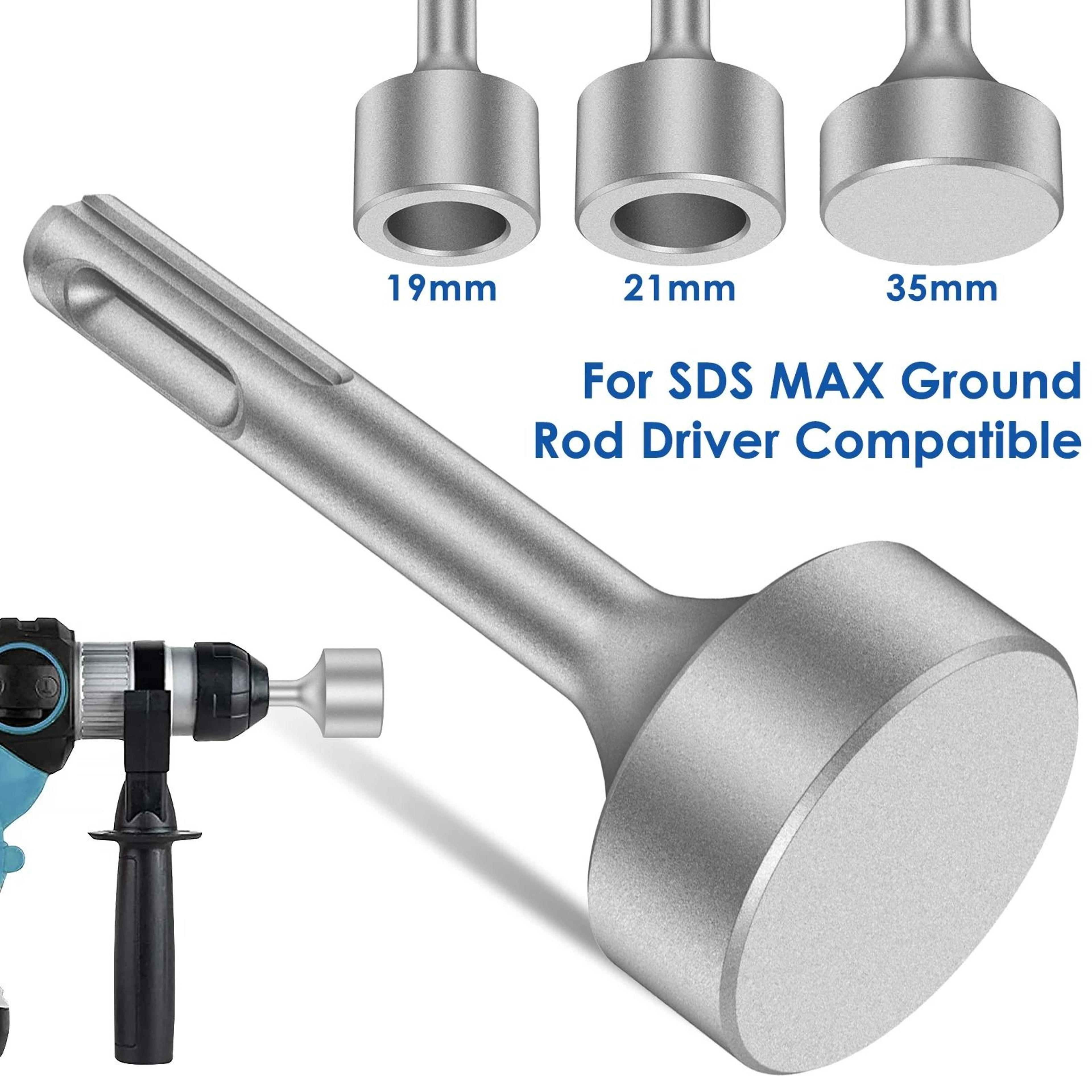 sds-plus heavy-duty steel ground rod driver drill bit