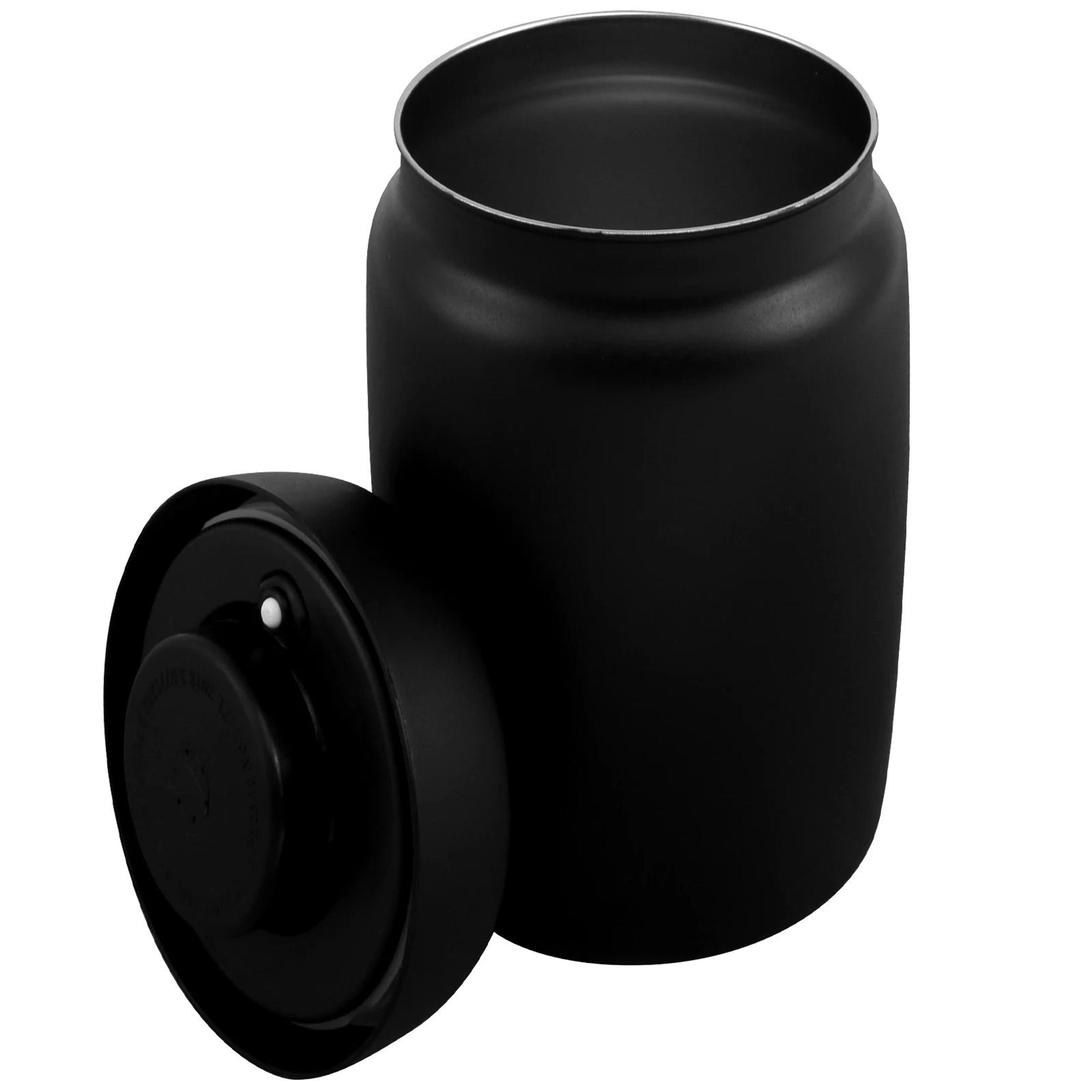 vacuum sealed stainless steel coffee & food storage canister