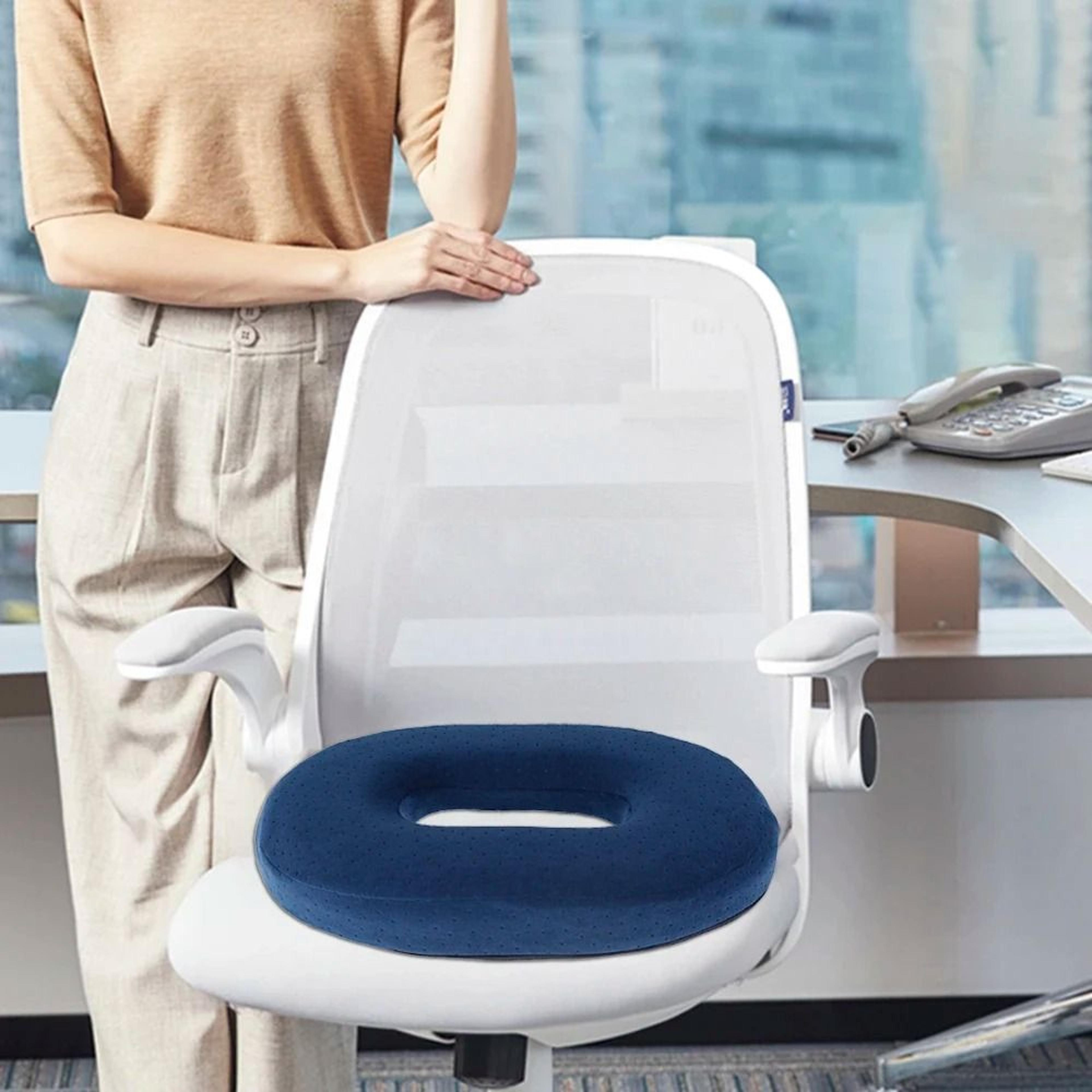 memory foam ergonomic donut seat cushion pillow