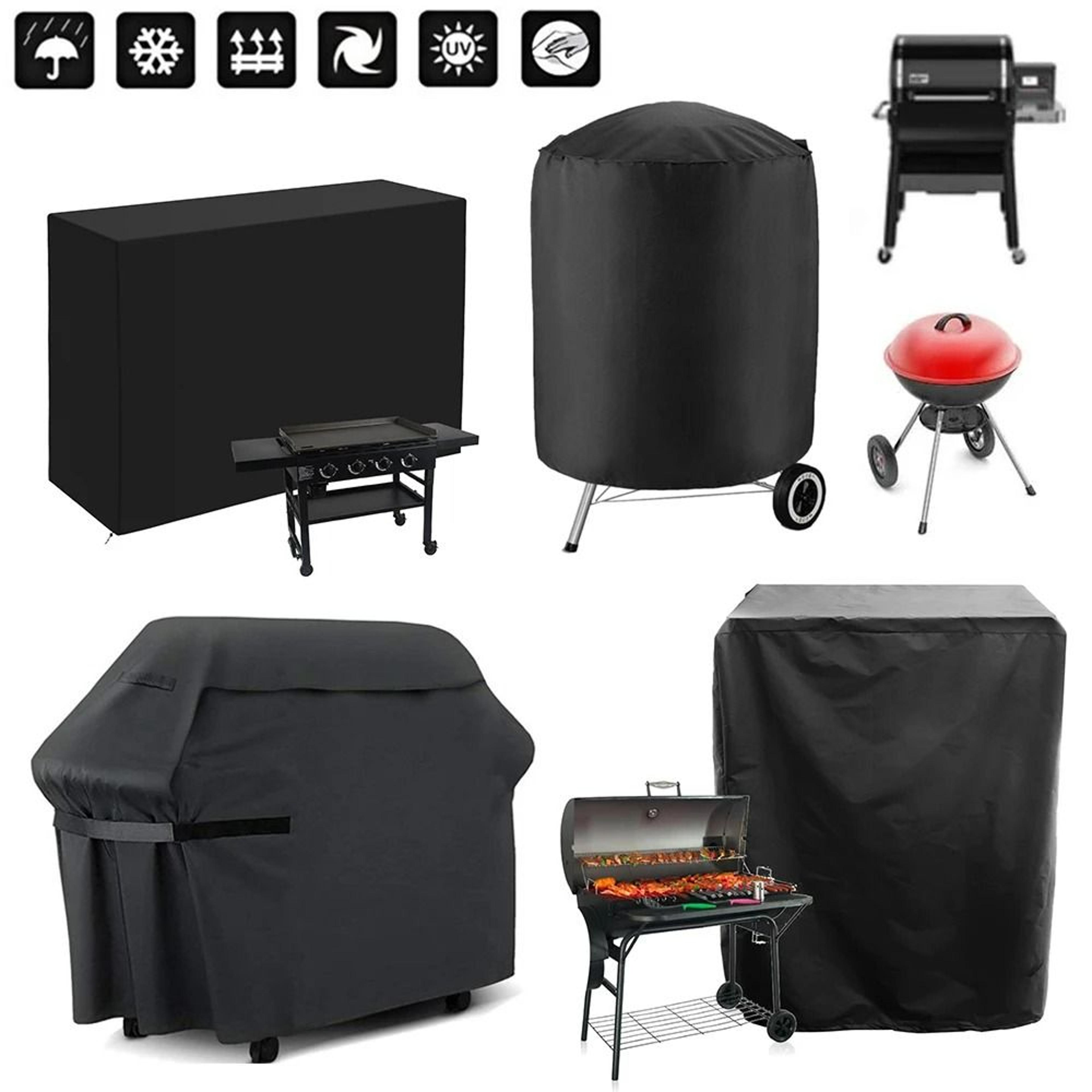heavy-duty waterproof oxford cloth bbq grill protective cover