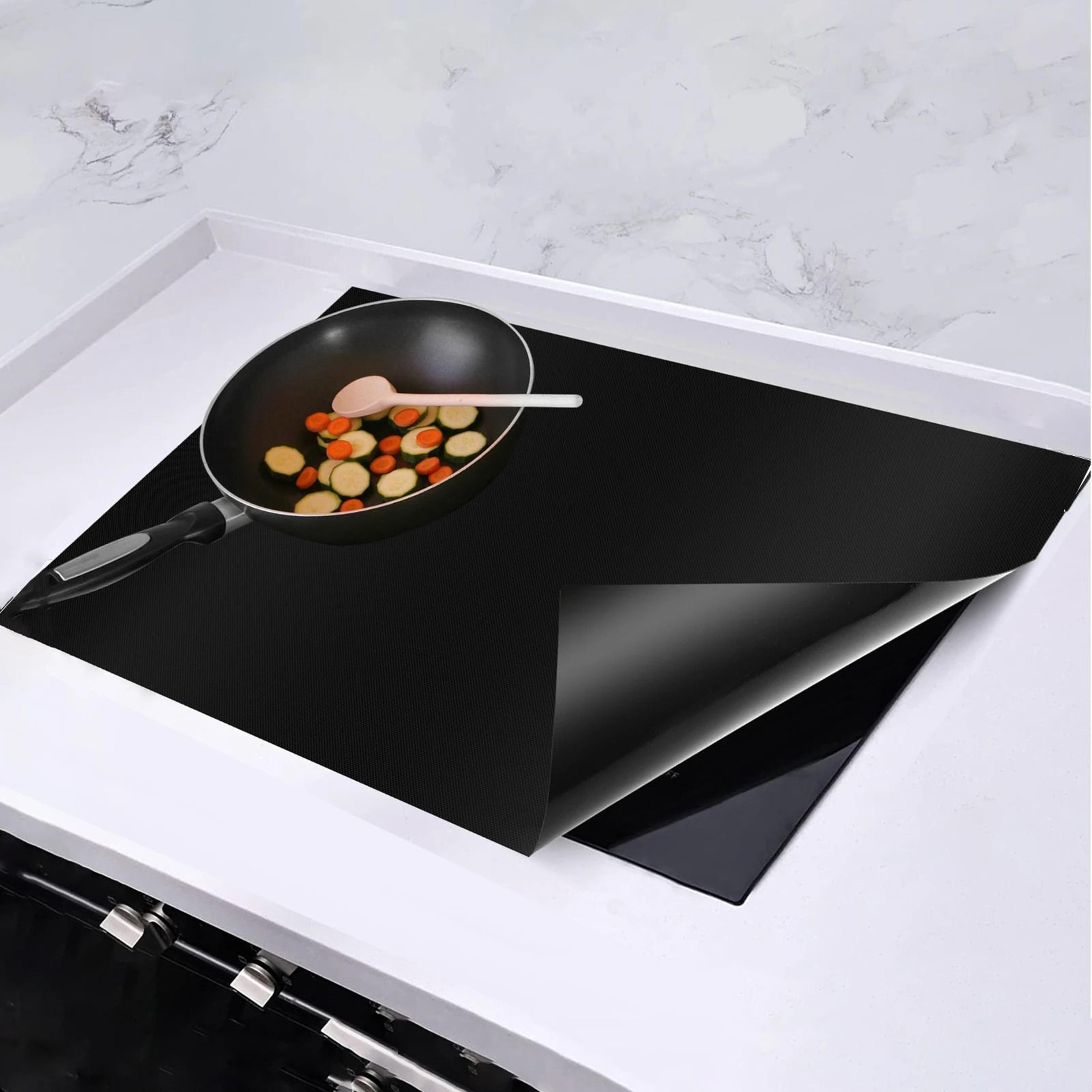 protective non-slip silicone induction cooktop mat