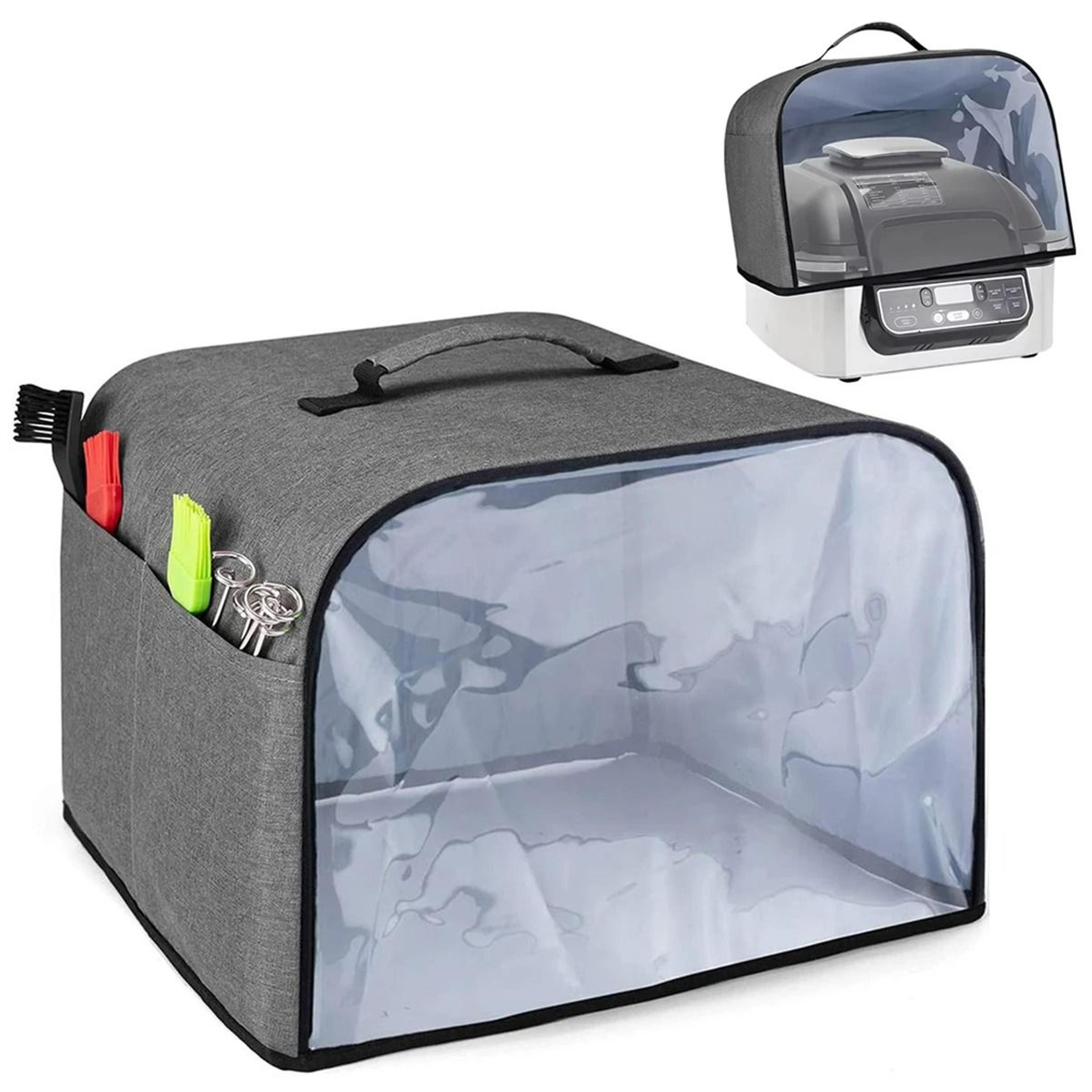 heavy-duty waterproof air fryer cover with clear front window