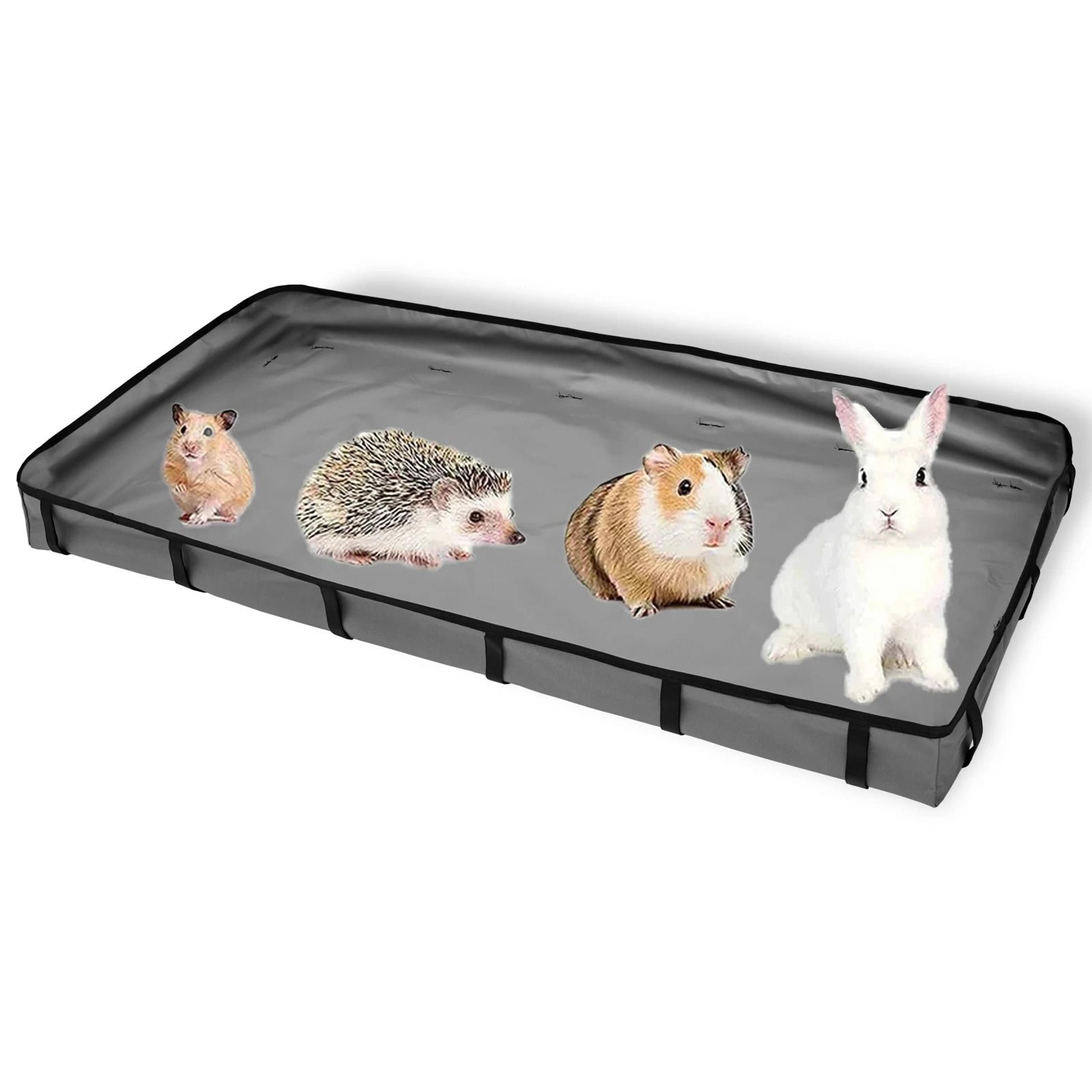 waterproof tarp bottom guinea pig cage liner & washable pee pad