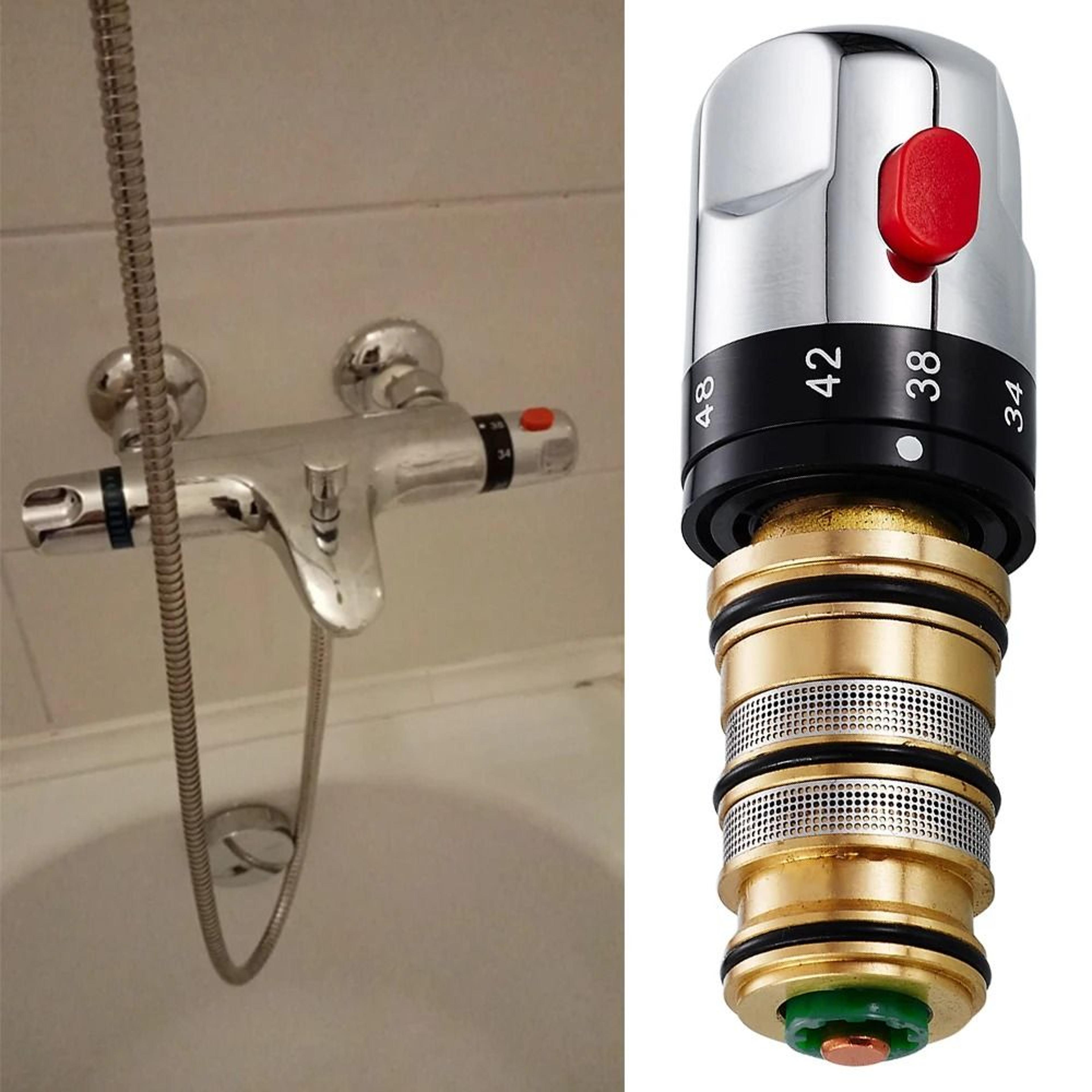 brass thermostatic mixing valve cartridge replacement