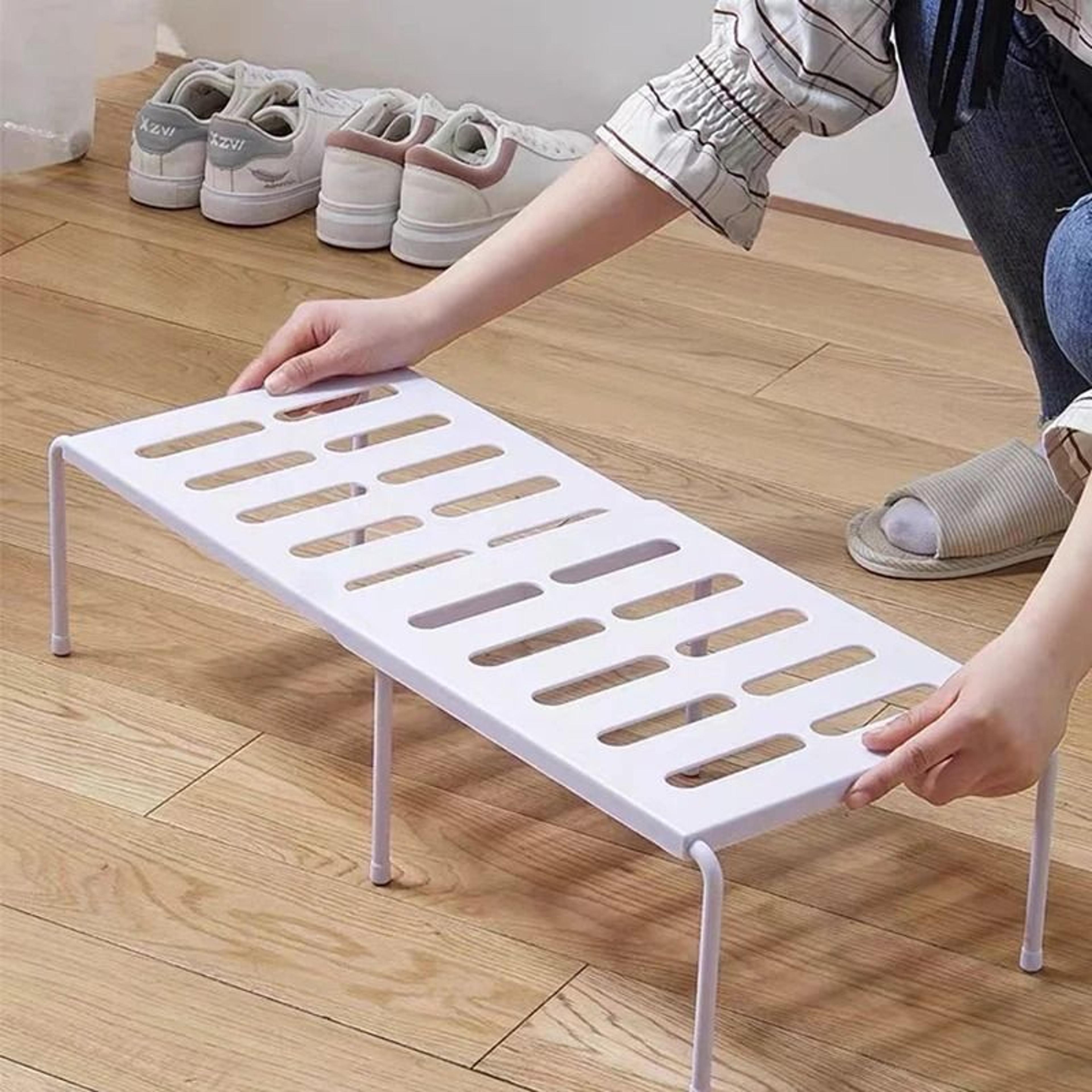 stretchable multi-purpose storage & organizer shelf