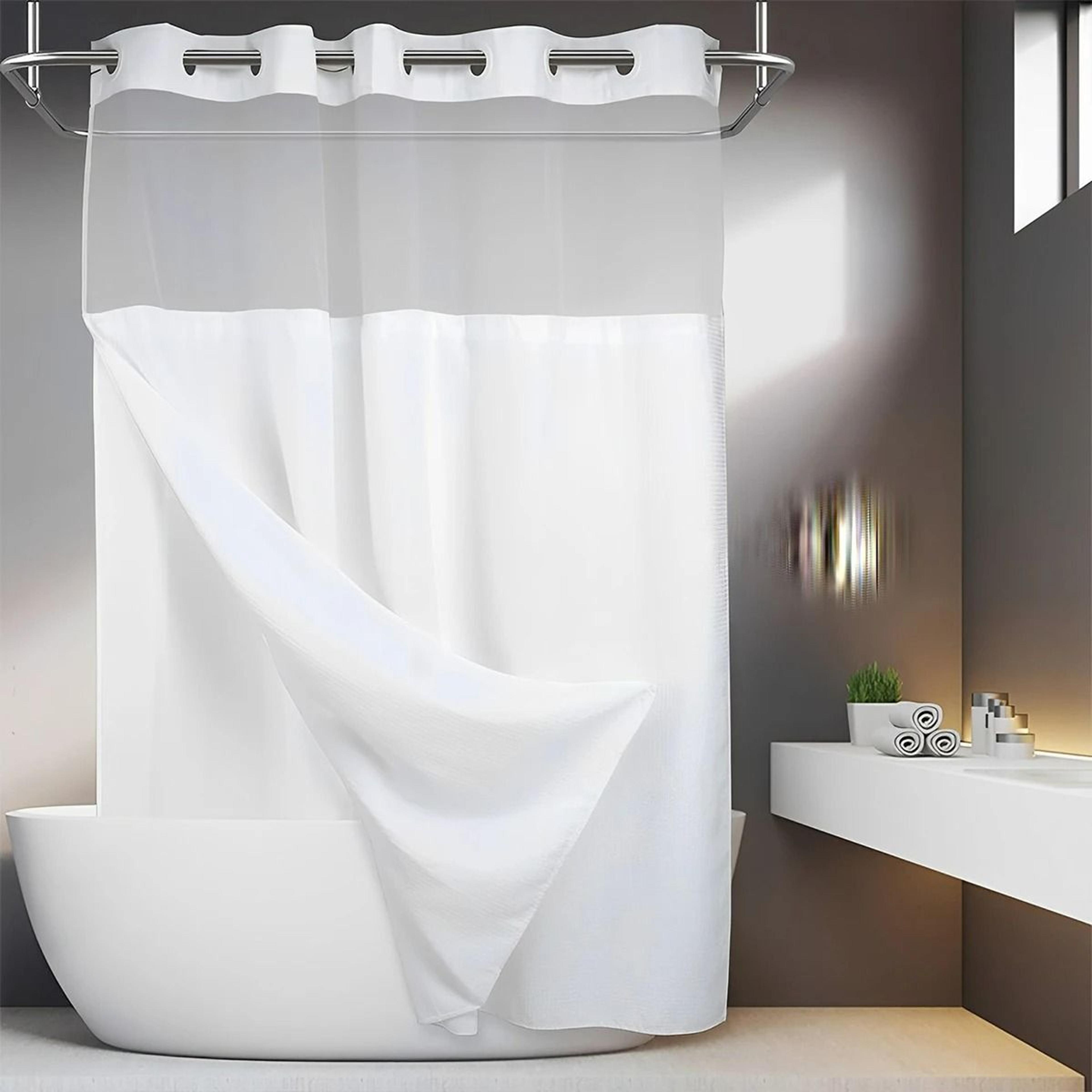 waterproof bathroom decorative shower curtain