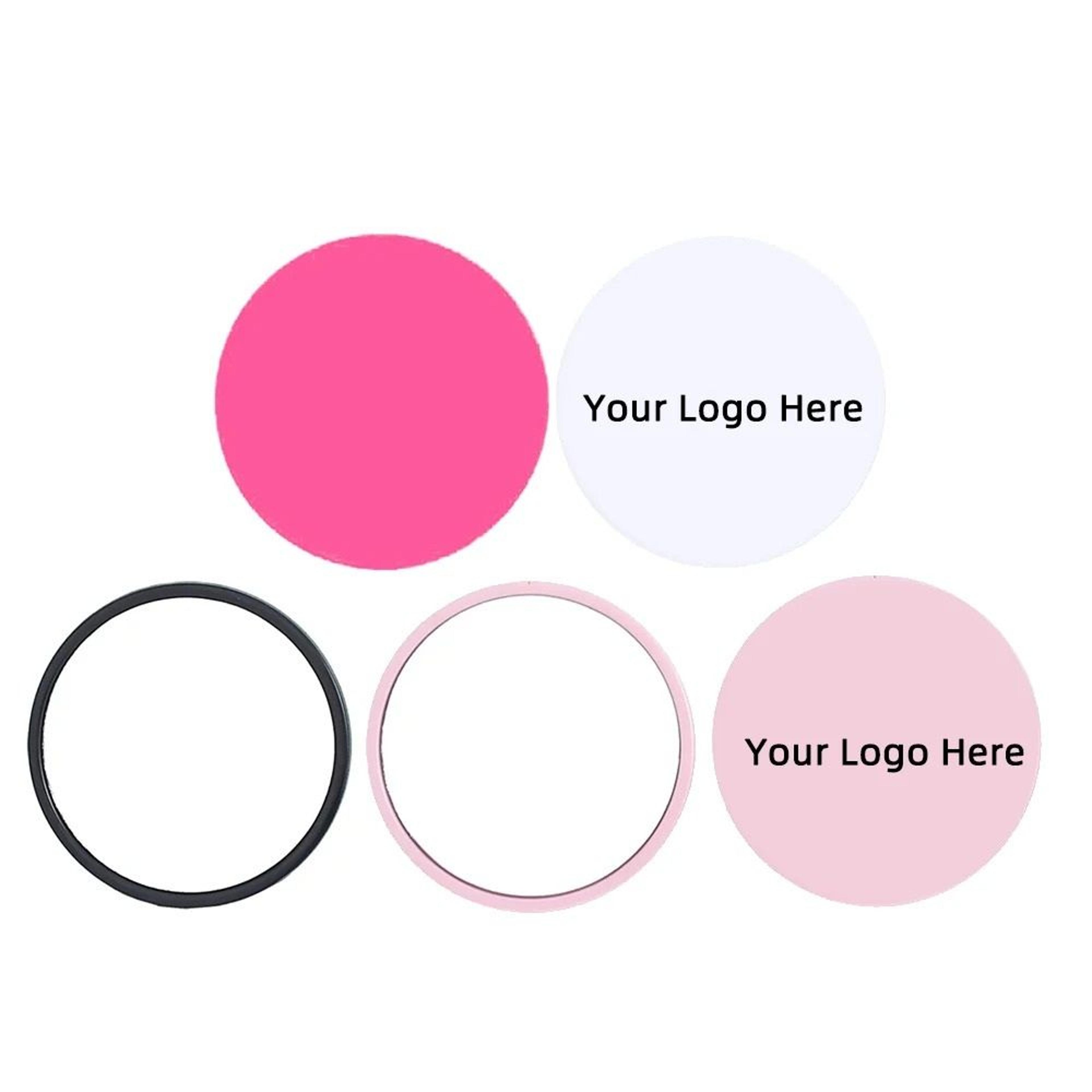personalized pocket compact makeup mirrors ( set of 10 )