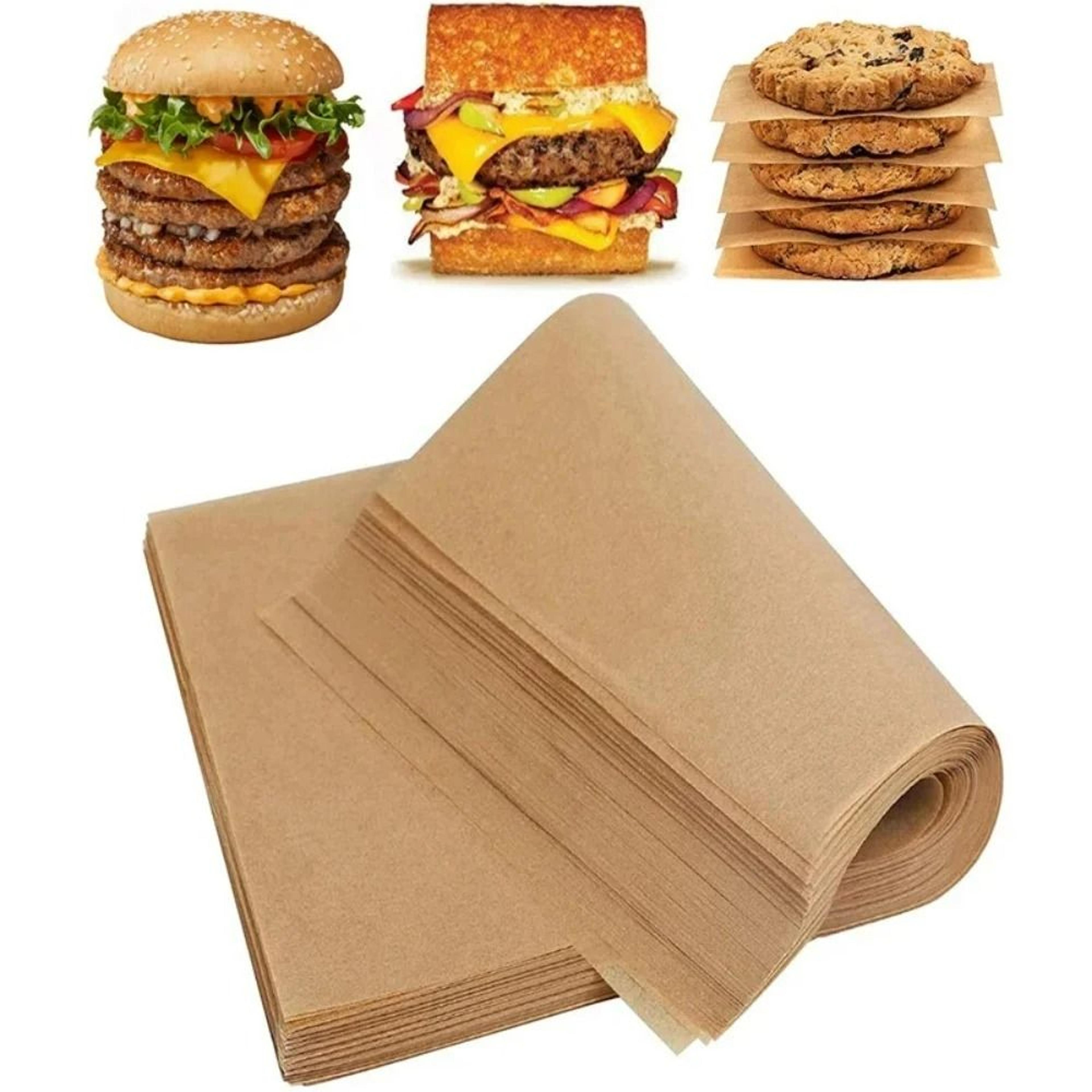 non-stick pre-cut parchment baking paper sheets ( pack of 100 )