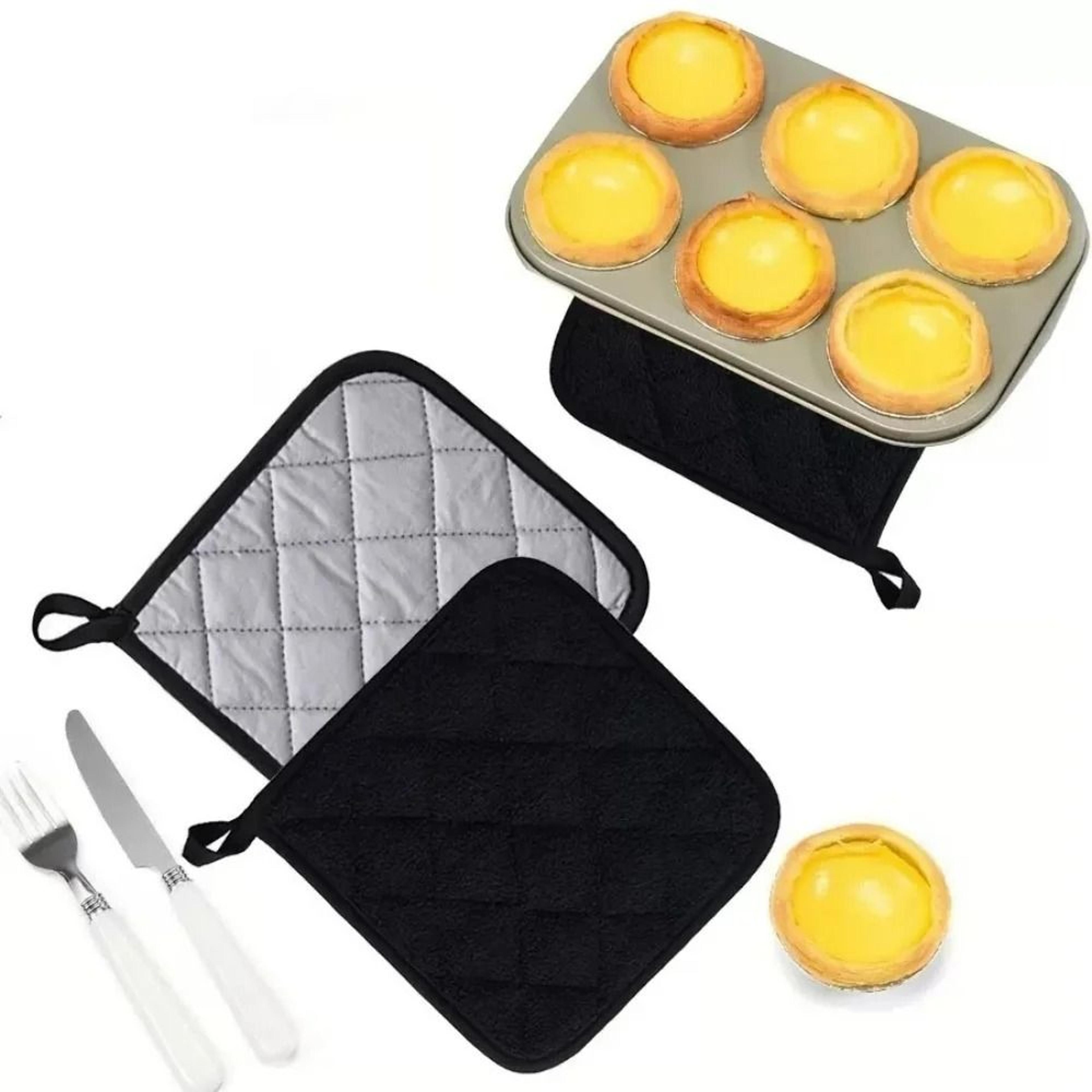 heat-resistant quilted cotton trivet & hot pad