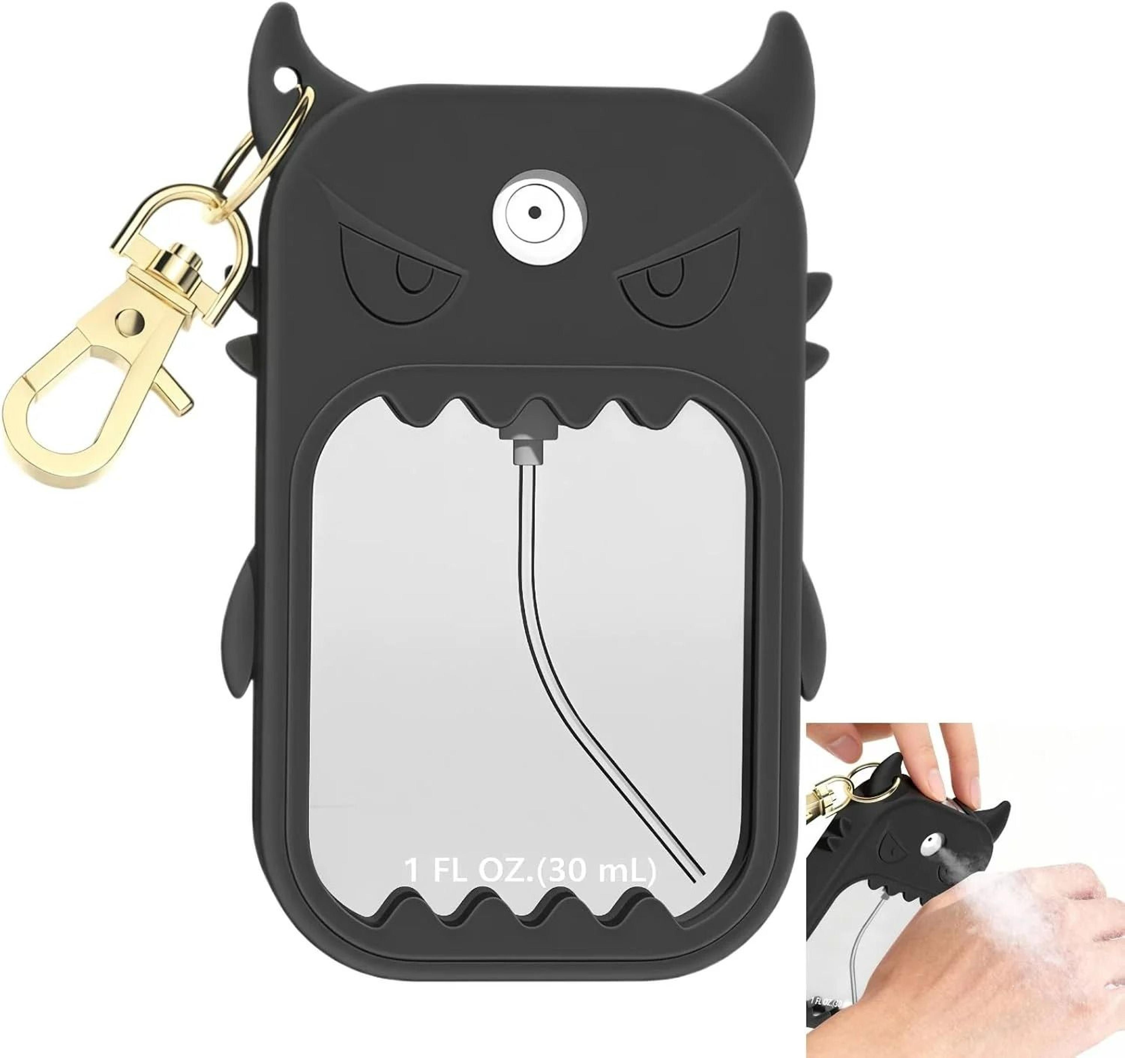 protective silicone case with keychain for touchland hand sanitizer (1.0 fl oz / 30 ml)