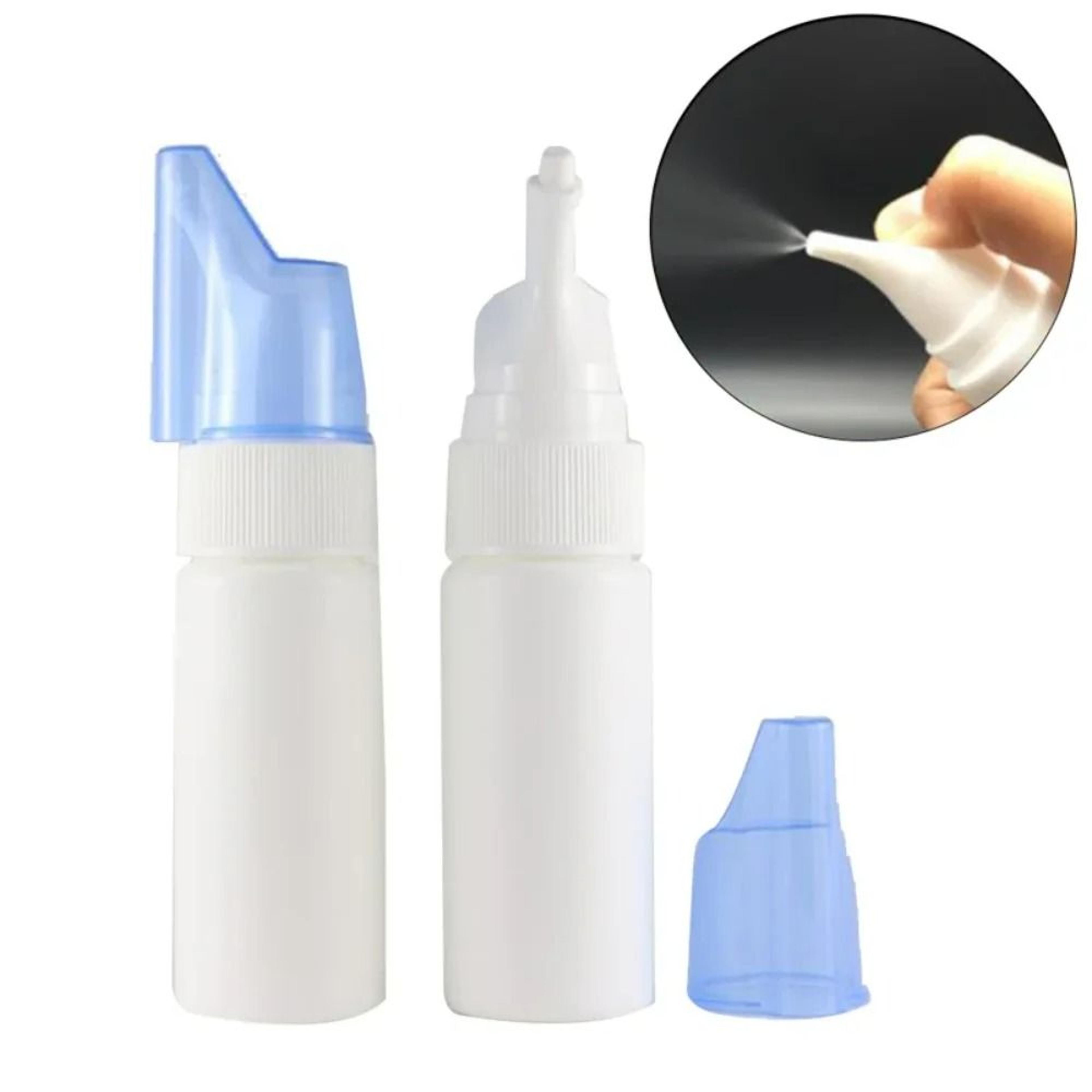refillable nasal spray mist bottle for saline & sinus care