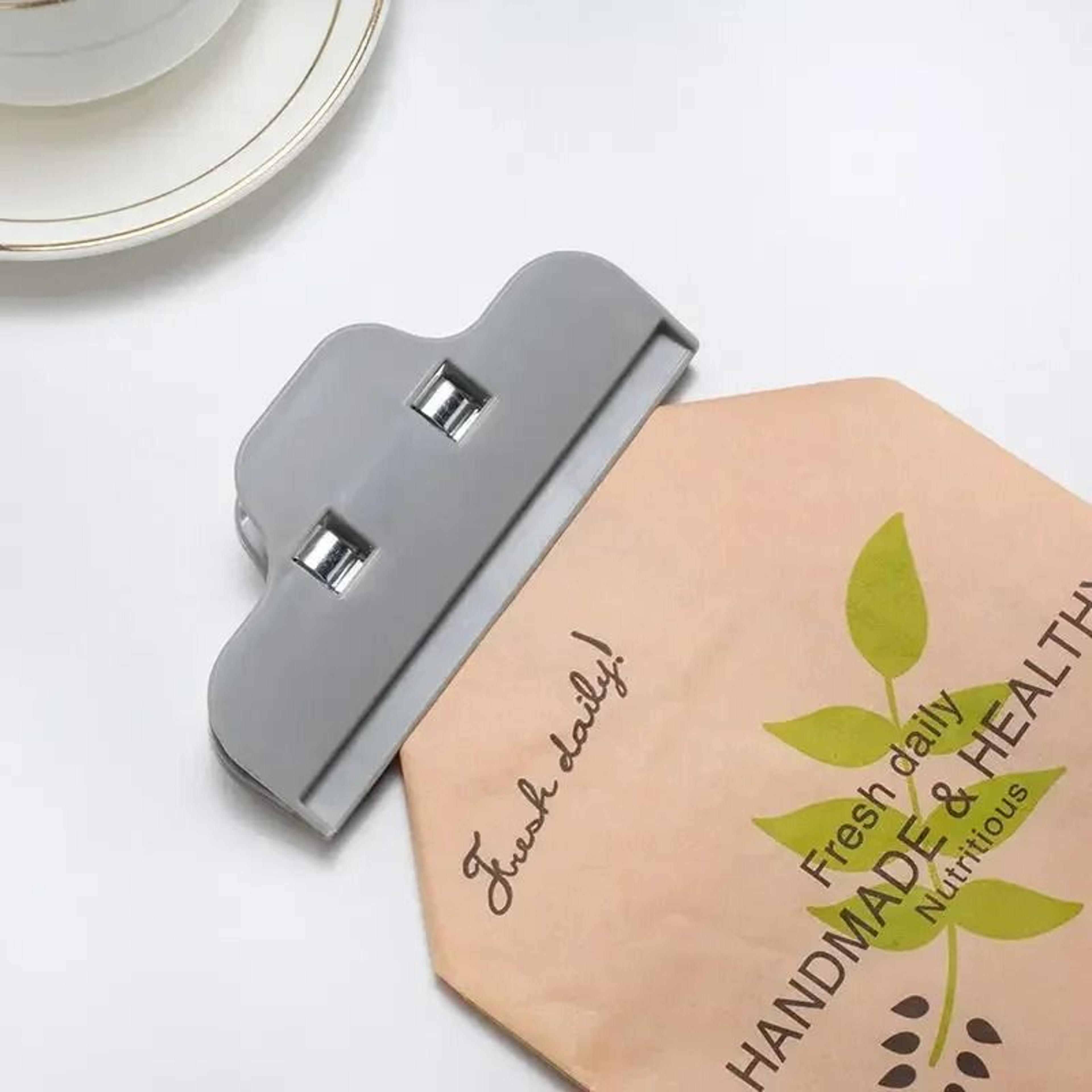 5 piece portable plastic food bag clips fresh keeping snack sealer clamps