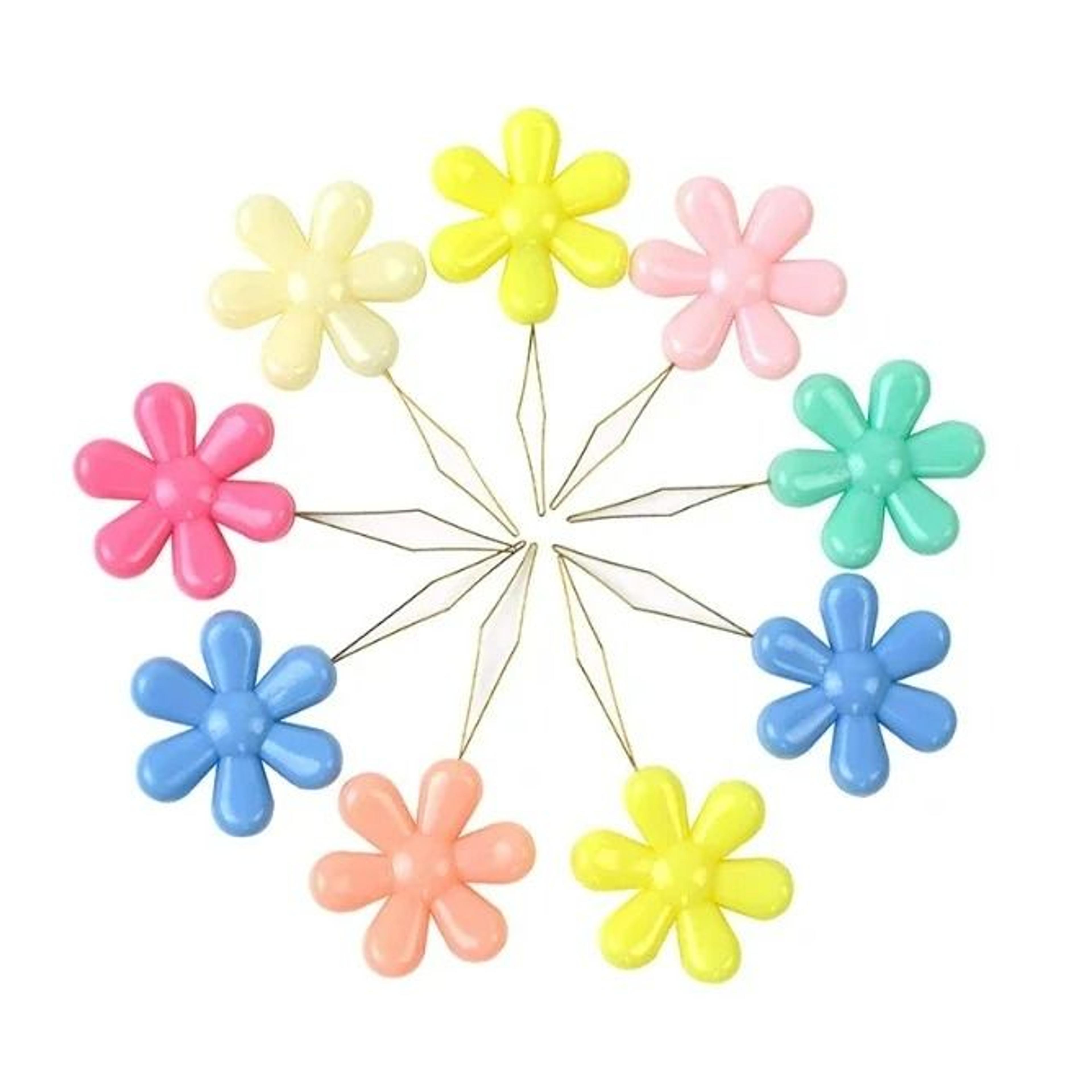 flower shaped needle threader easy automatic threading tool for hand sewing
