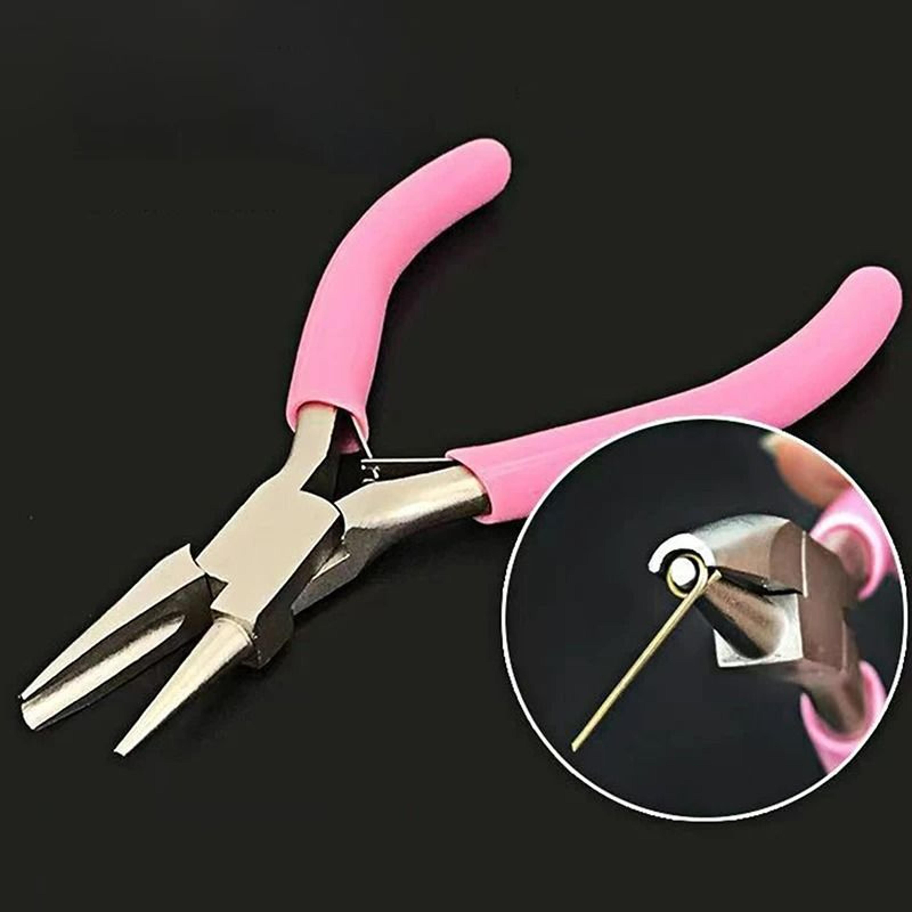 precision round concave wire looping pliers for diy jewelry making and wire wrapping